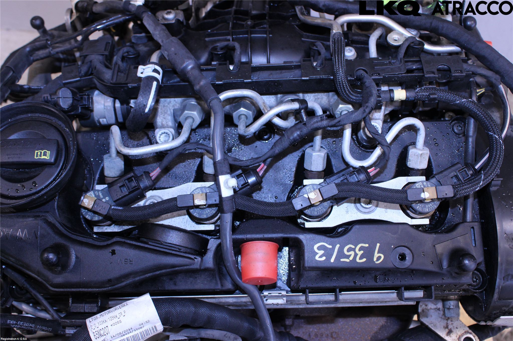 Volkswagen VW PASSAT 11-14 Motor Diesel