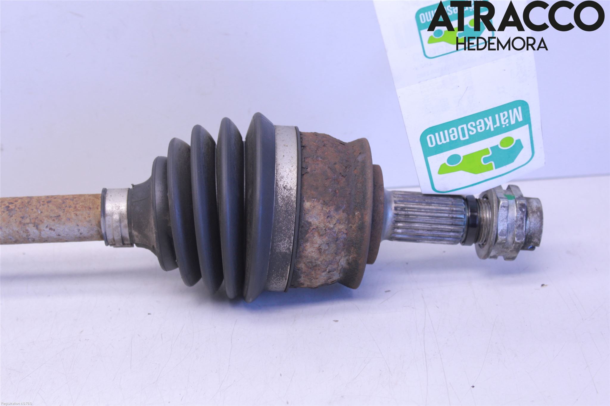 Fiat 500 07- Drivaxel Fram Höger