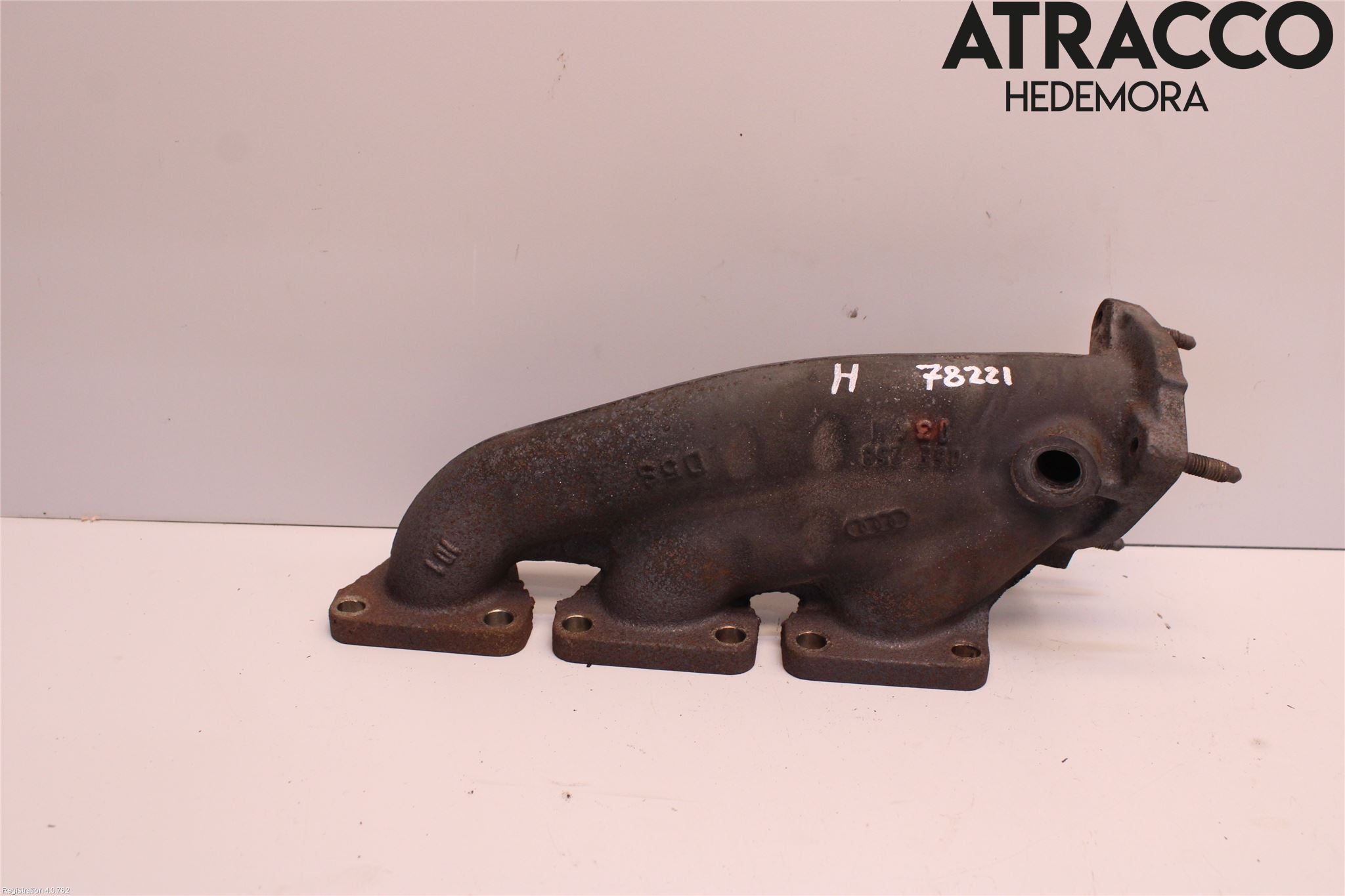 Porsche CAYENNE 03- Grenrör Avgas