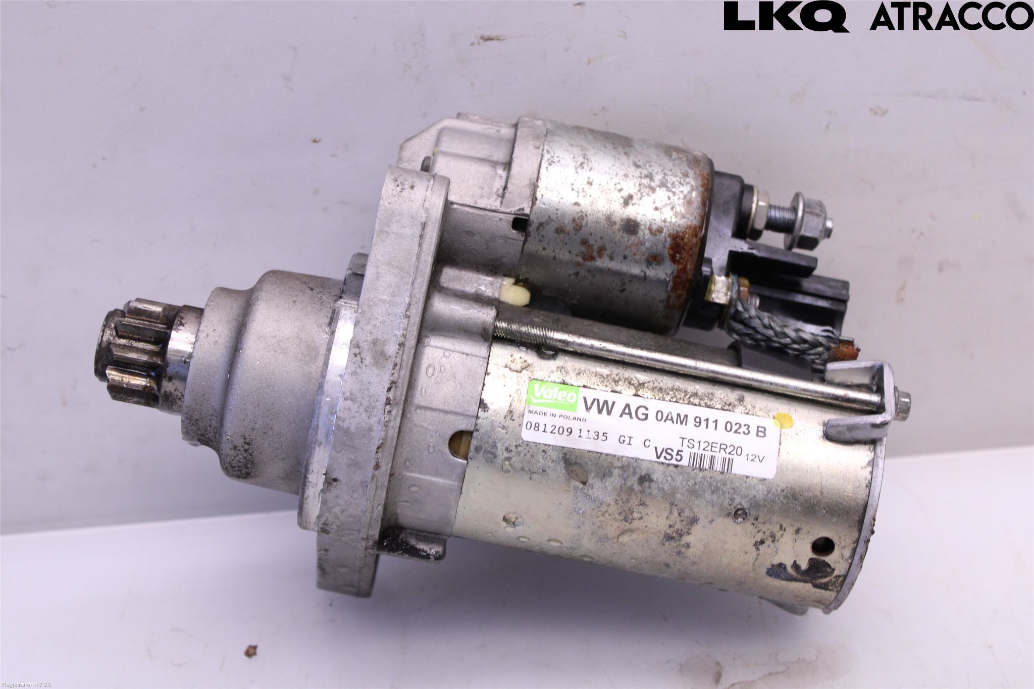 Volkswagen VW GOLF VI 09-13 Startmotor