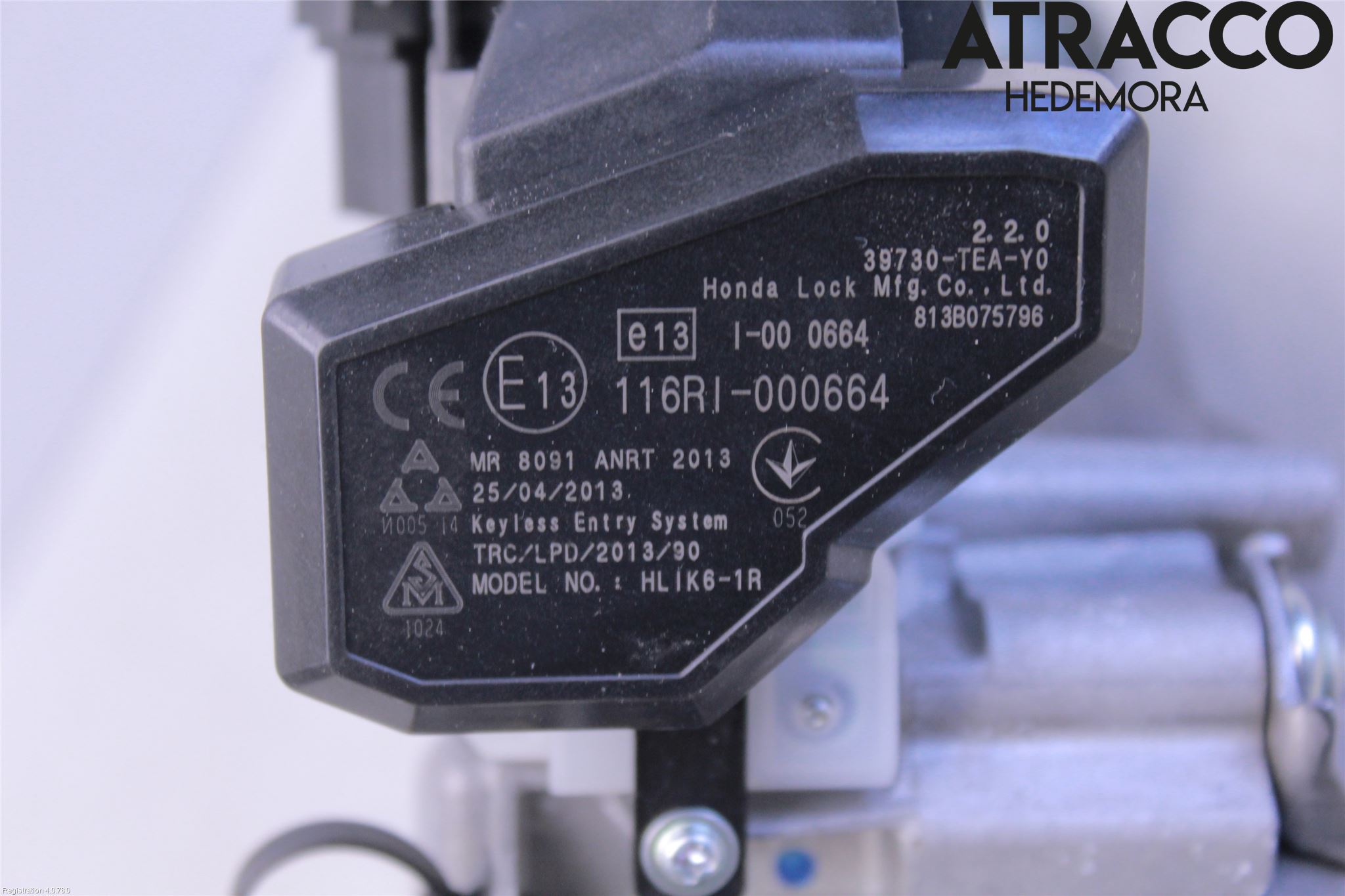 Honda CIVIC 17-22 Rattaxelagg Justerbart