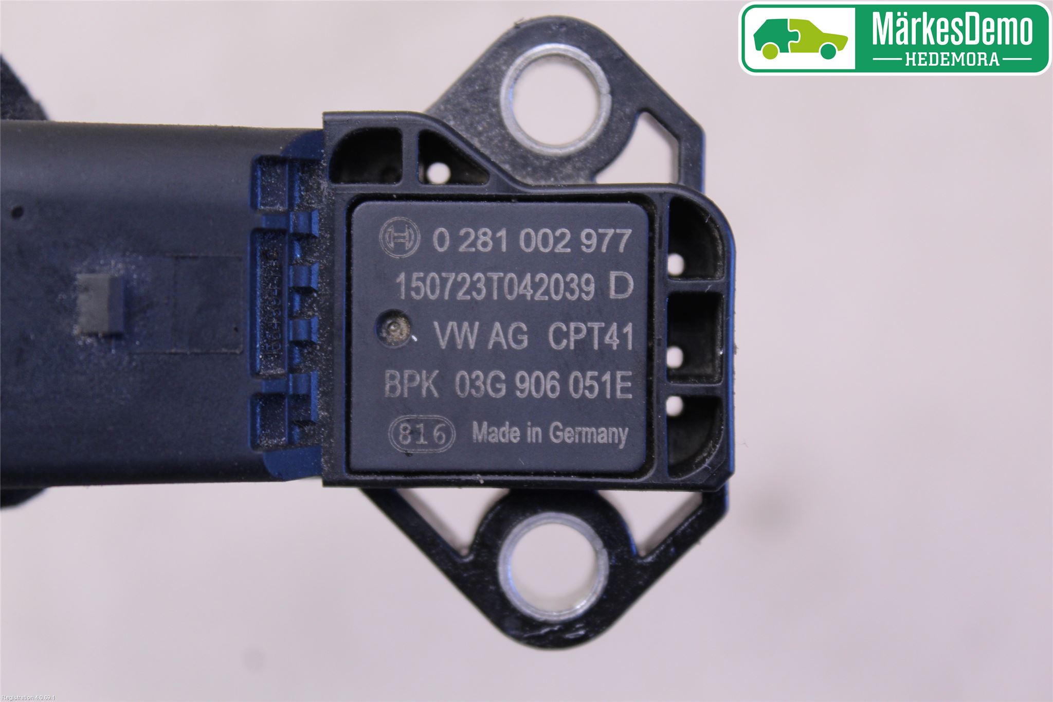 Volkswagen VW POLO 10-17 Givare Laddluftstryck