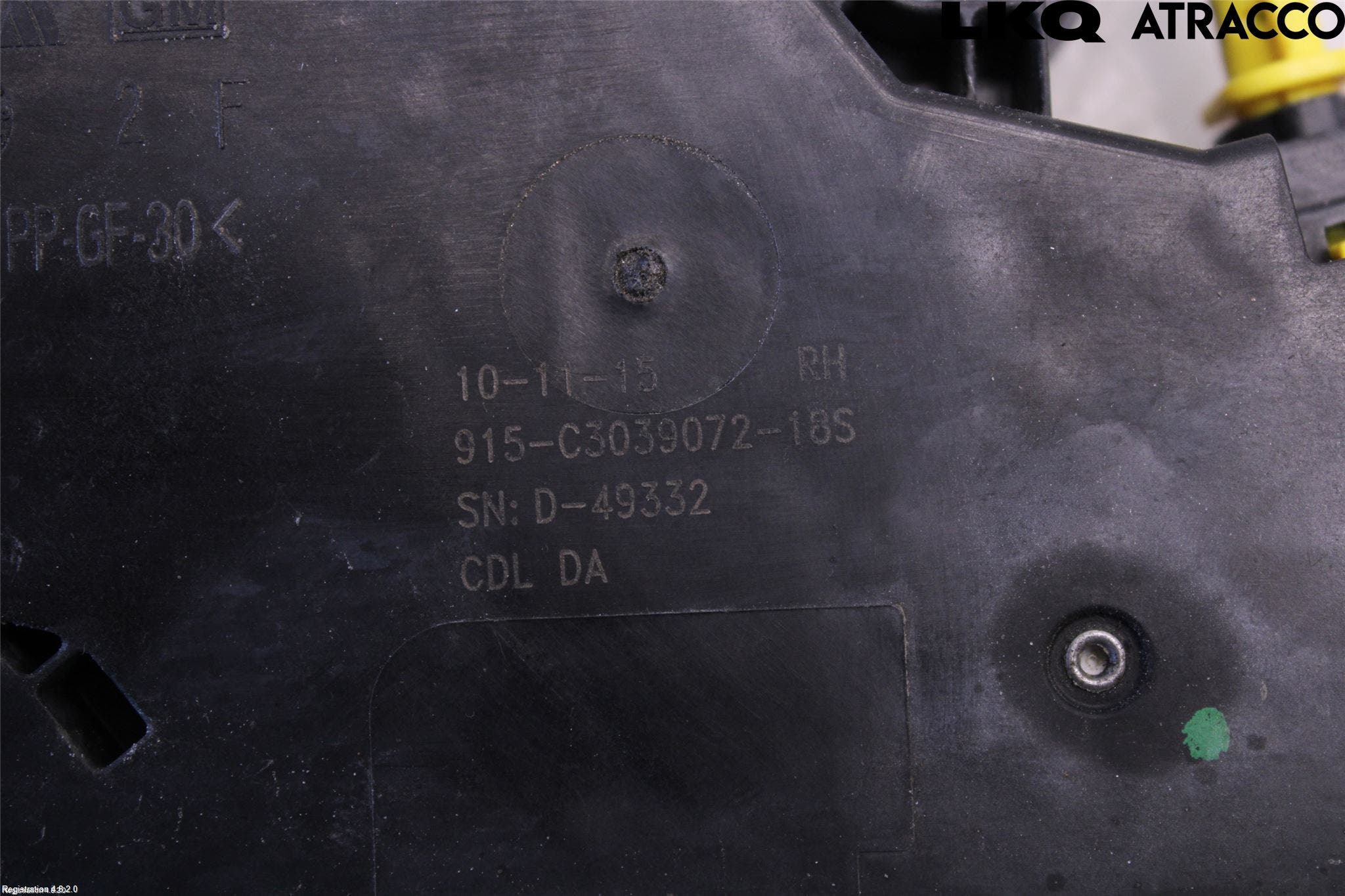 Opel ASTRA K 16-22 Låskista-Dörrlås