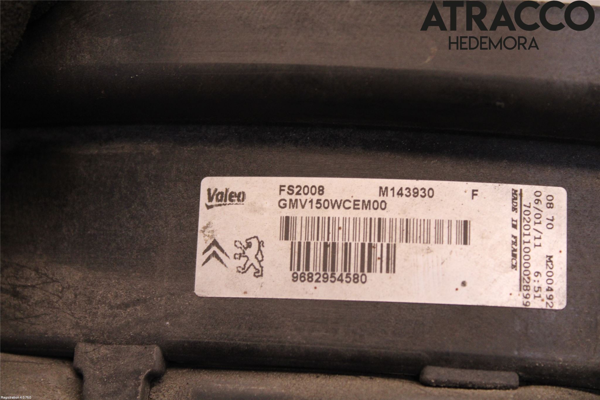 Citroen C6 Kylfläkt El