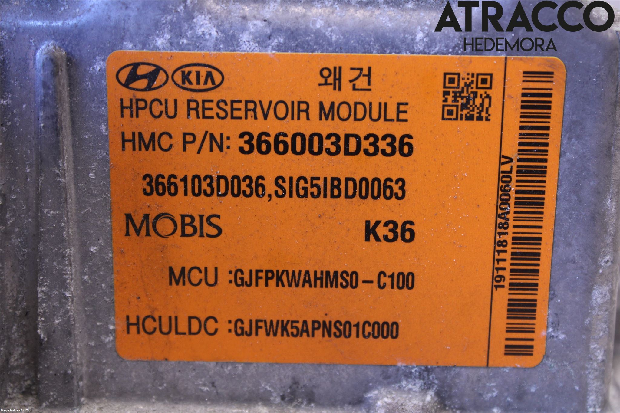 Kia OPTIMA 16-20 Hybridconverter