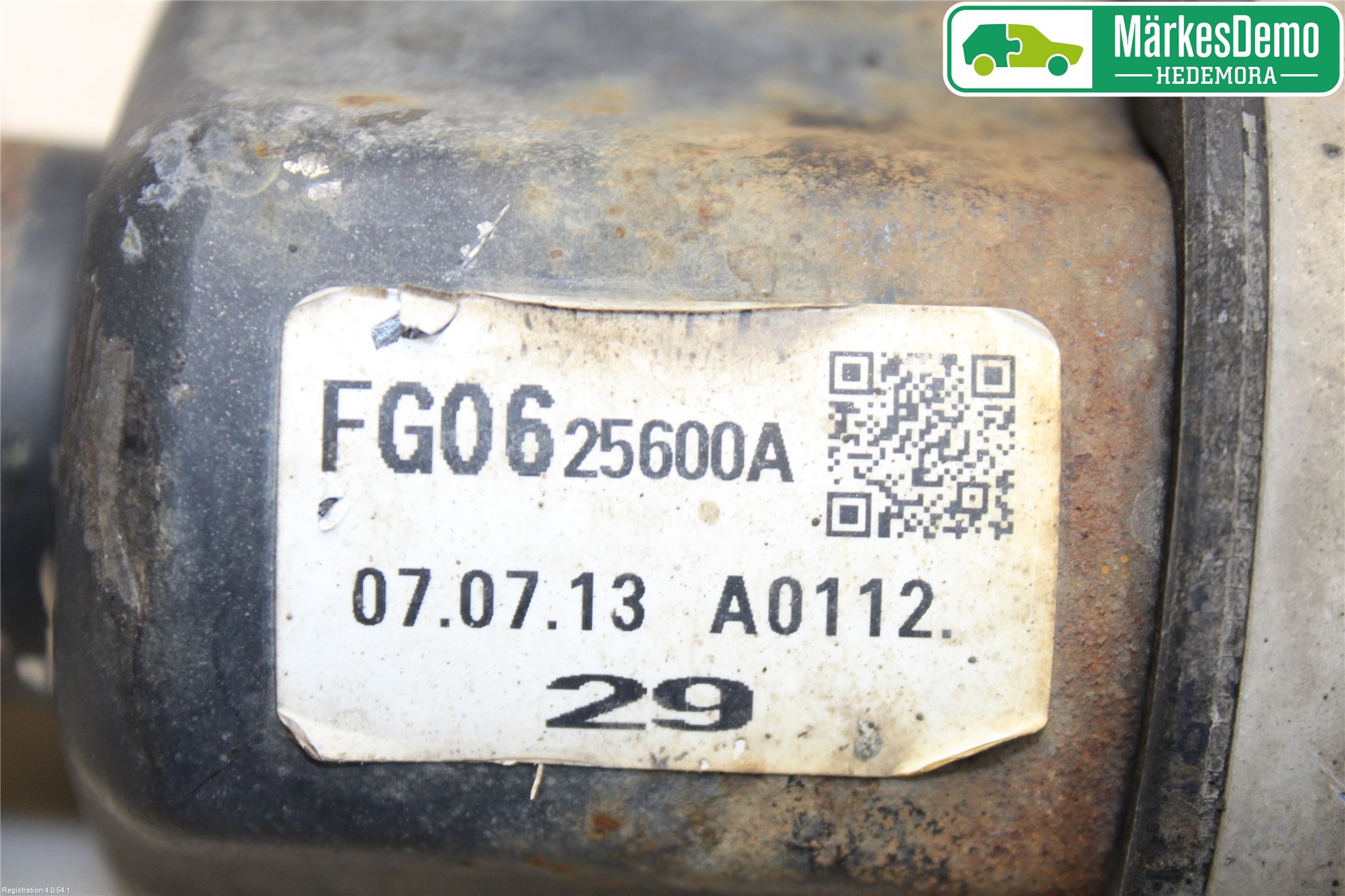 Mazda 3 I 07-08 Drivaxel Fram Vänster