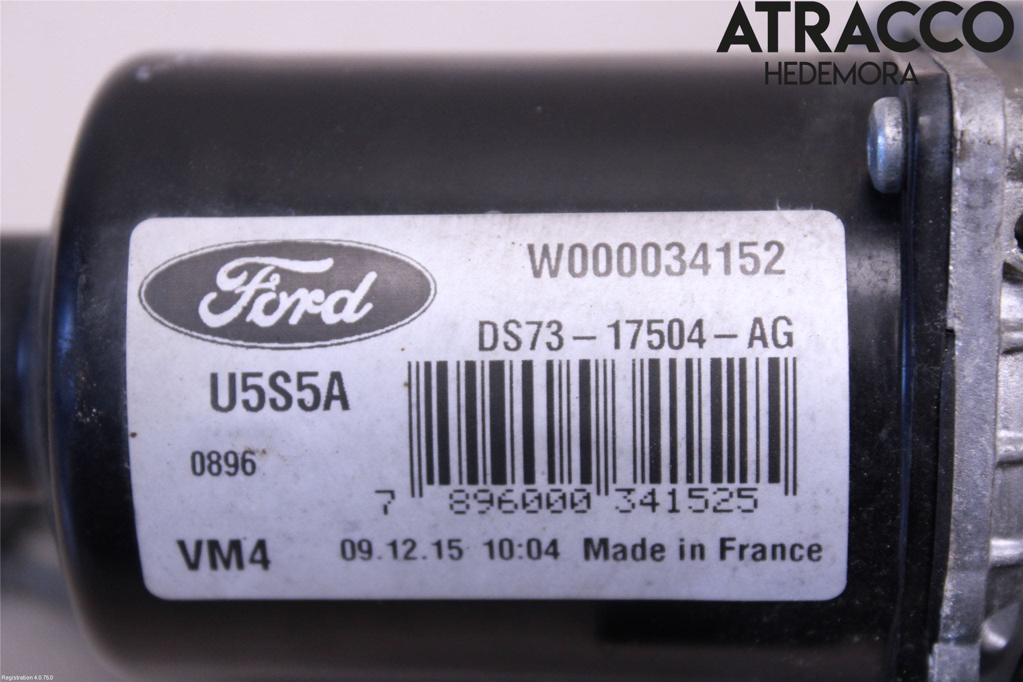 Ford MONDEO 15-22 Torkarmotor Vindruta