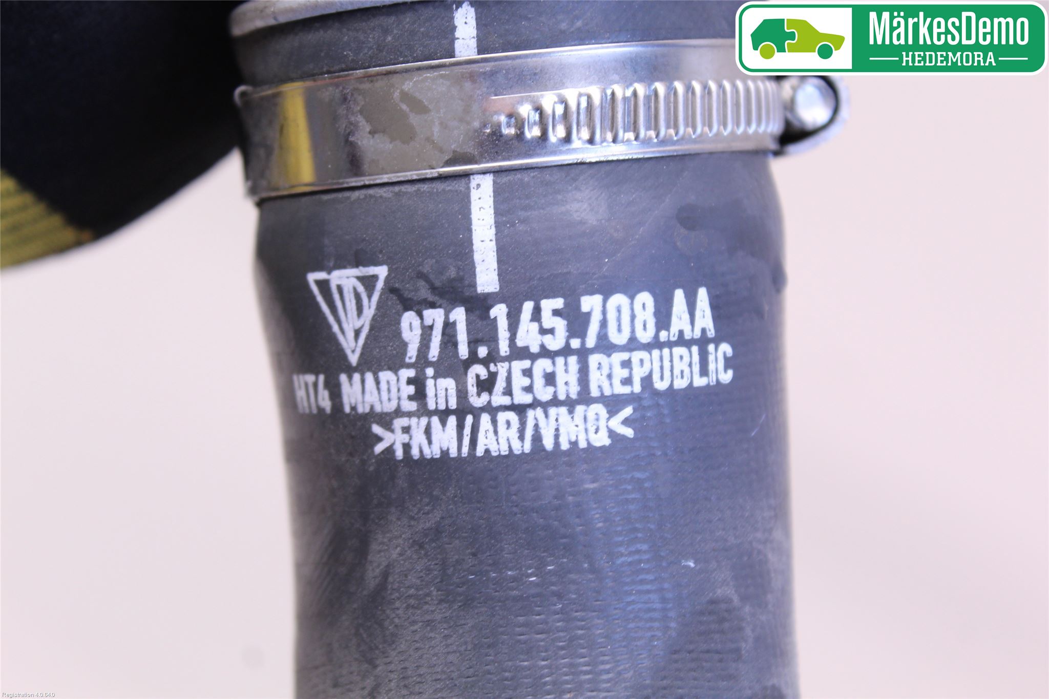 Porsche PANAMERA 09- Laddluft-Intercoolerrör