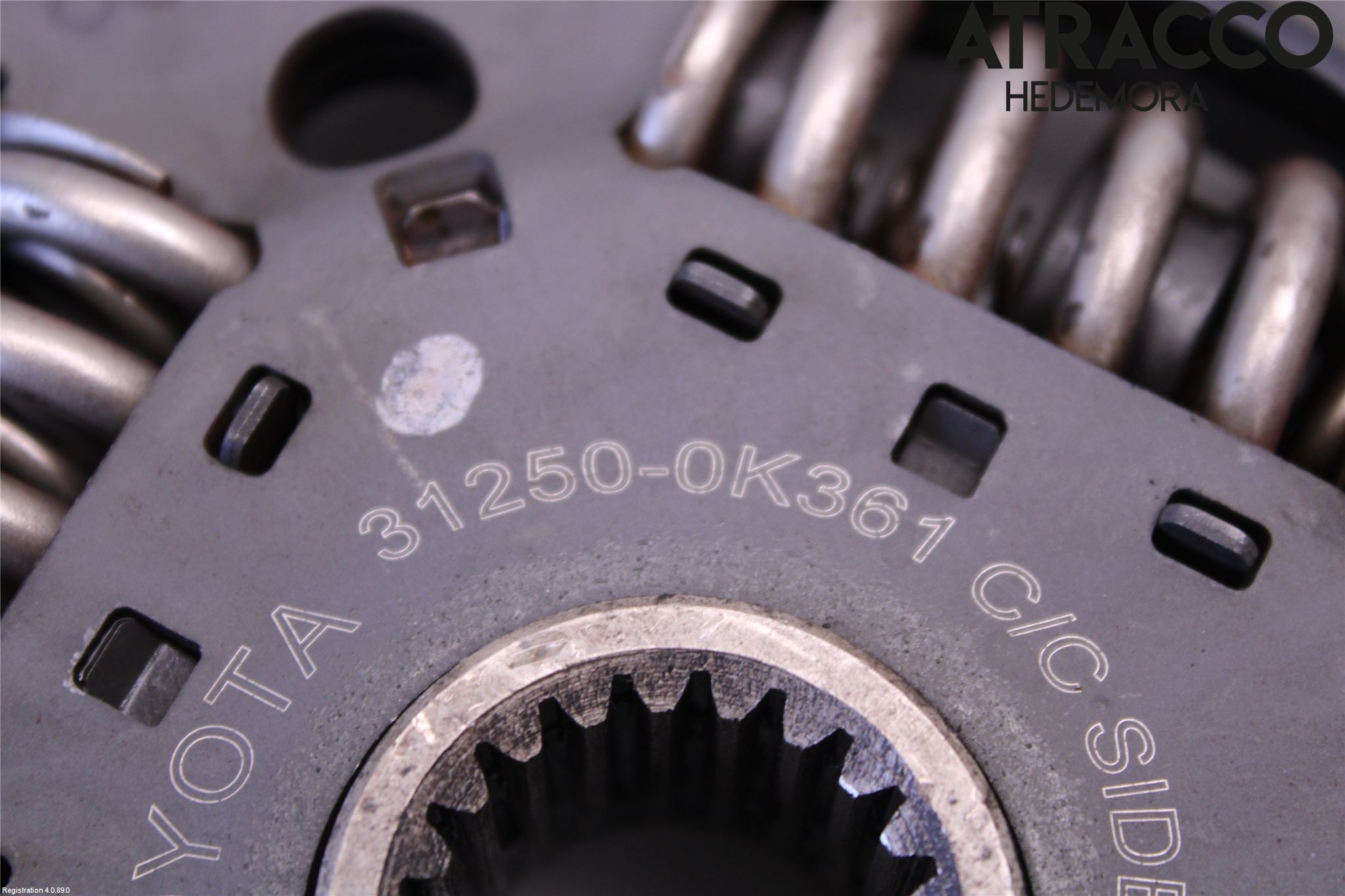 Toyota HILUX 16- Koppling-Lamell