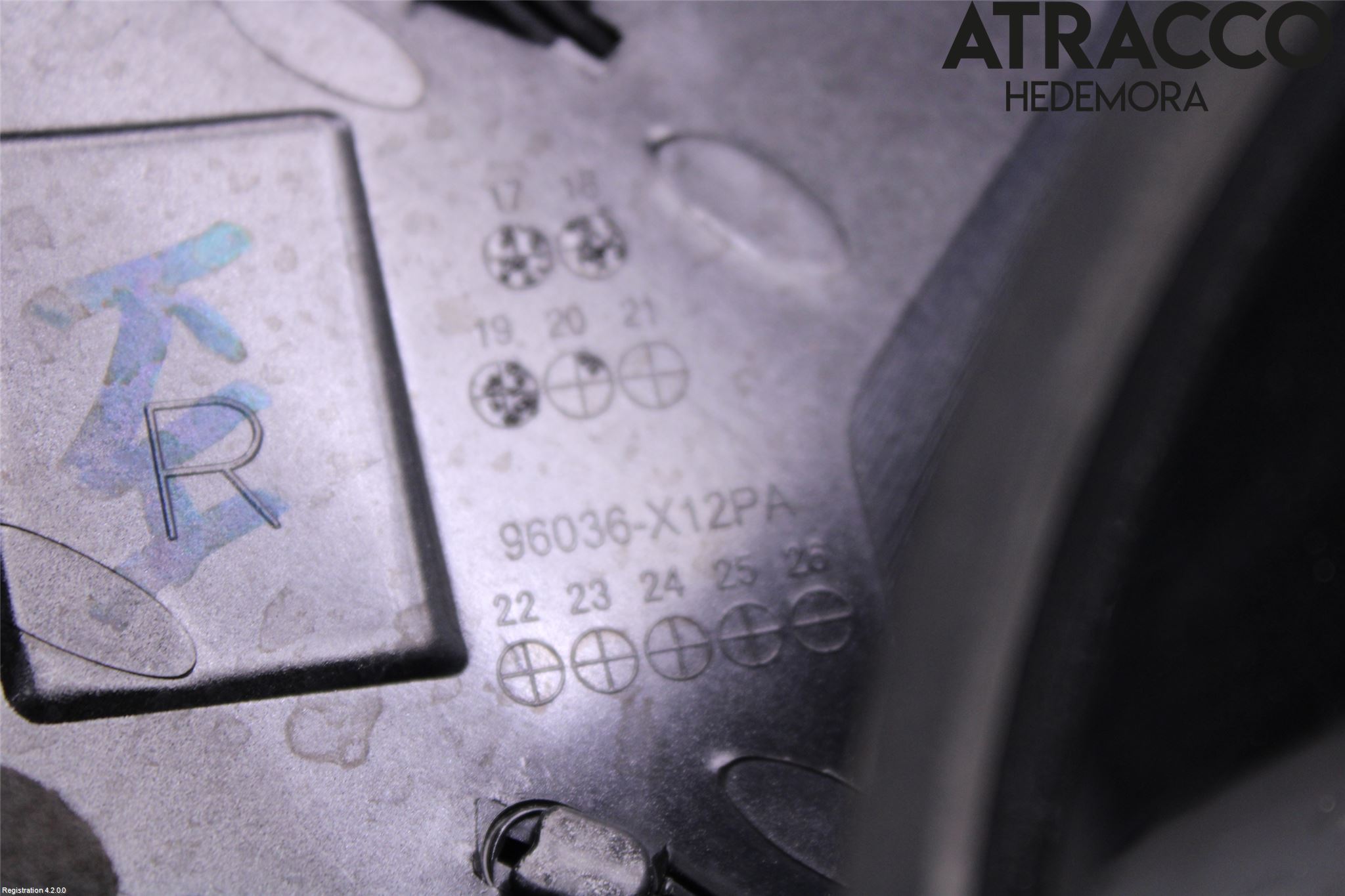 Nissan LEAF 18- List Bak-Baklucka