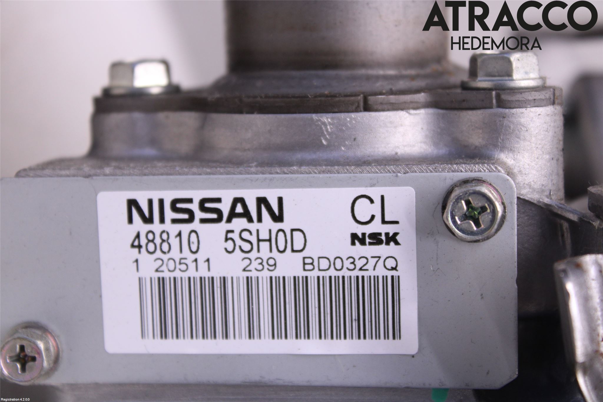 Nissan LEAF 18- Rattaxelagg Med Inb Servo