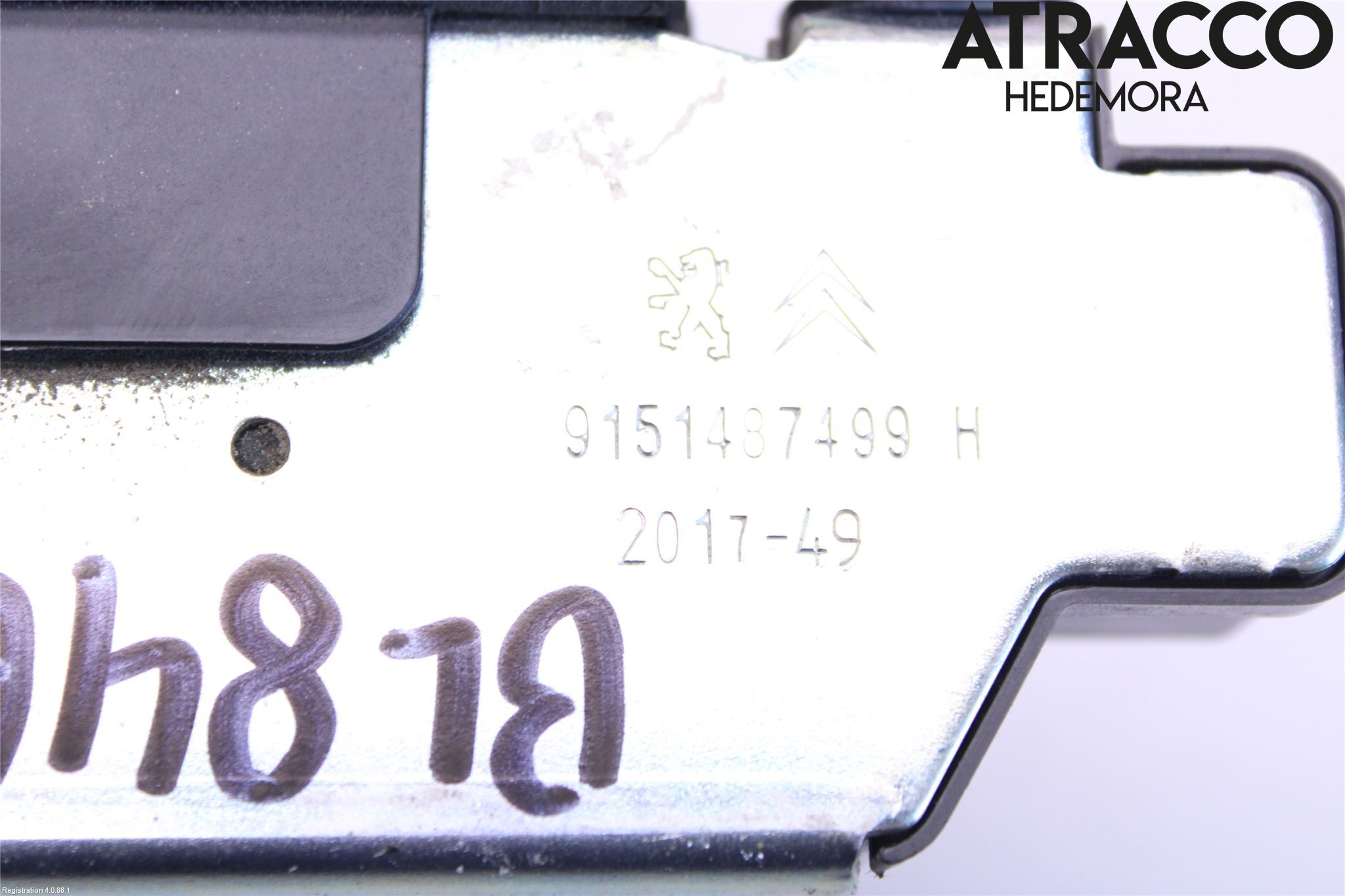 Mopedbil Chatenet CHATANET CH46 Låskista Baklucka