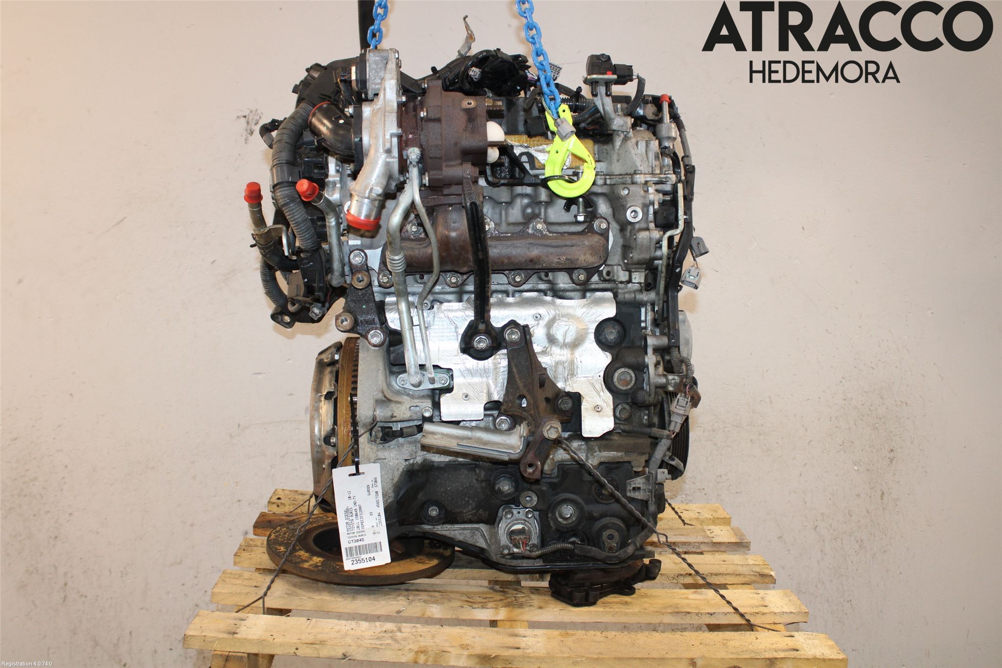 Toyota AURIS 10-12 Motor Diesel
