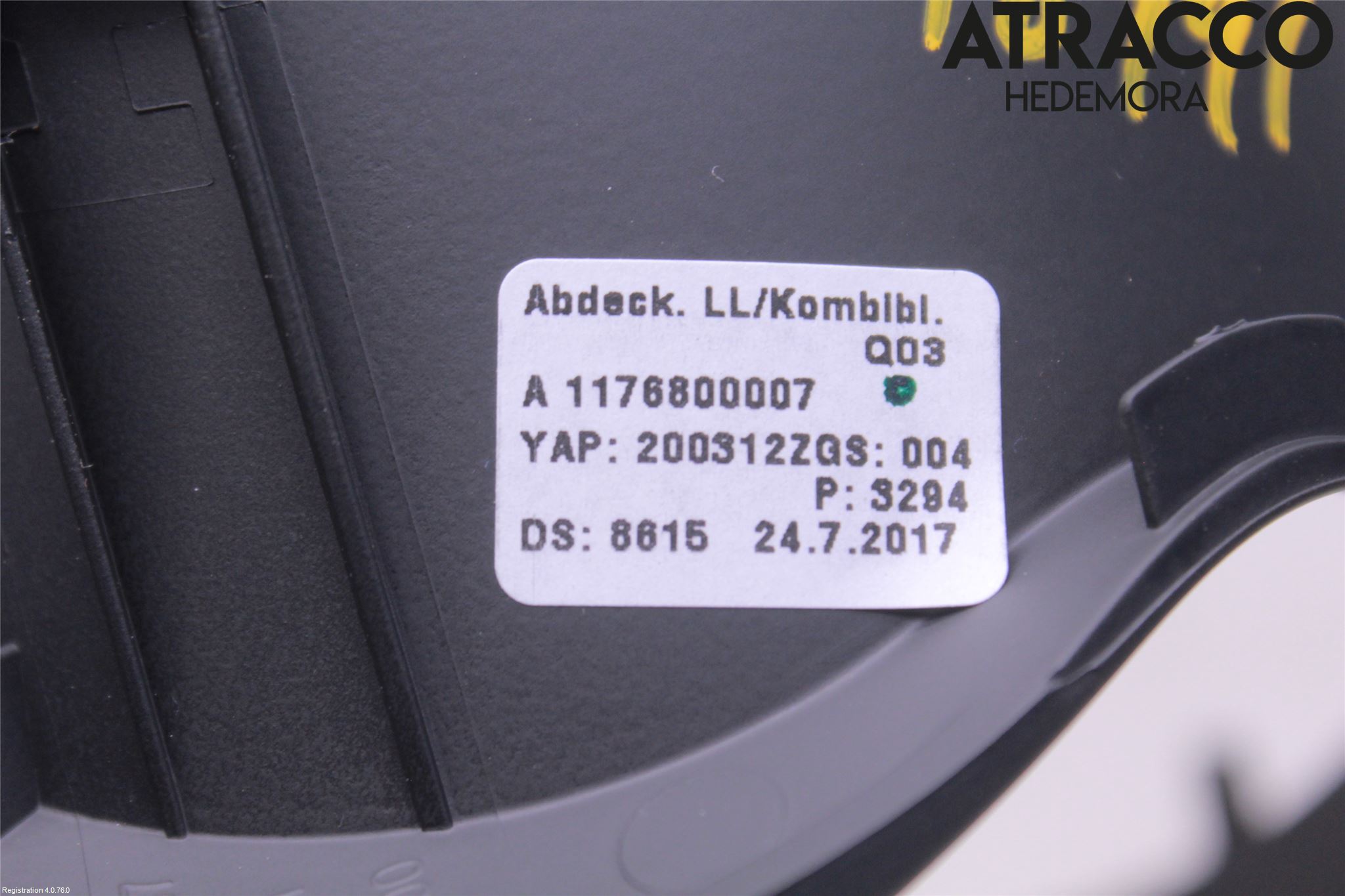Mercedes-Benz MB CLA-KLASS (C117/X117) 13-19 Instrumentsarg