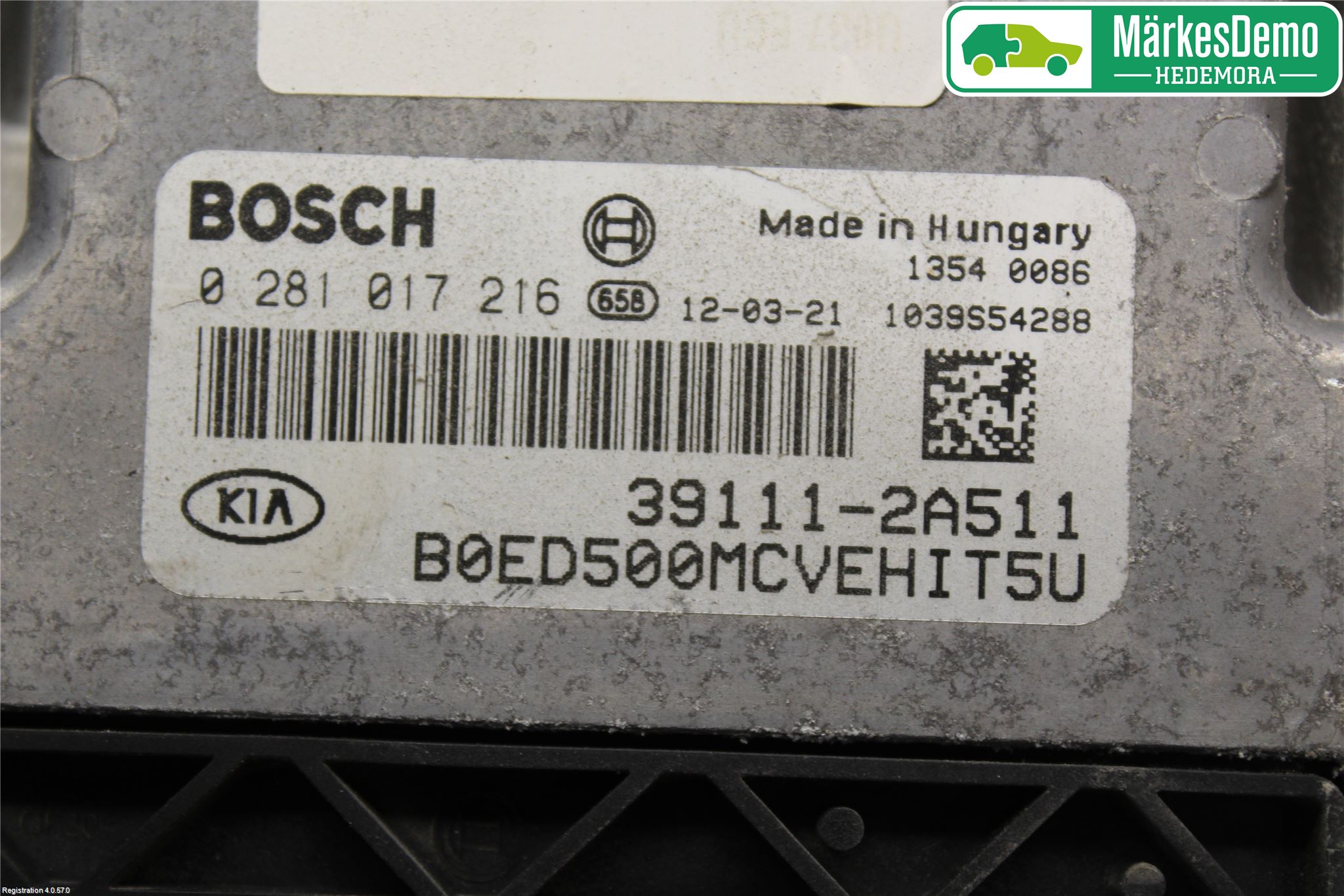 Kia CEED 06-12 Styrenhet Inspump Diesel