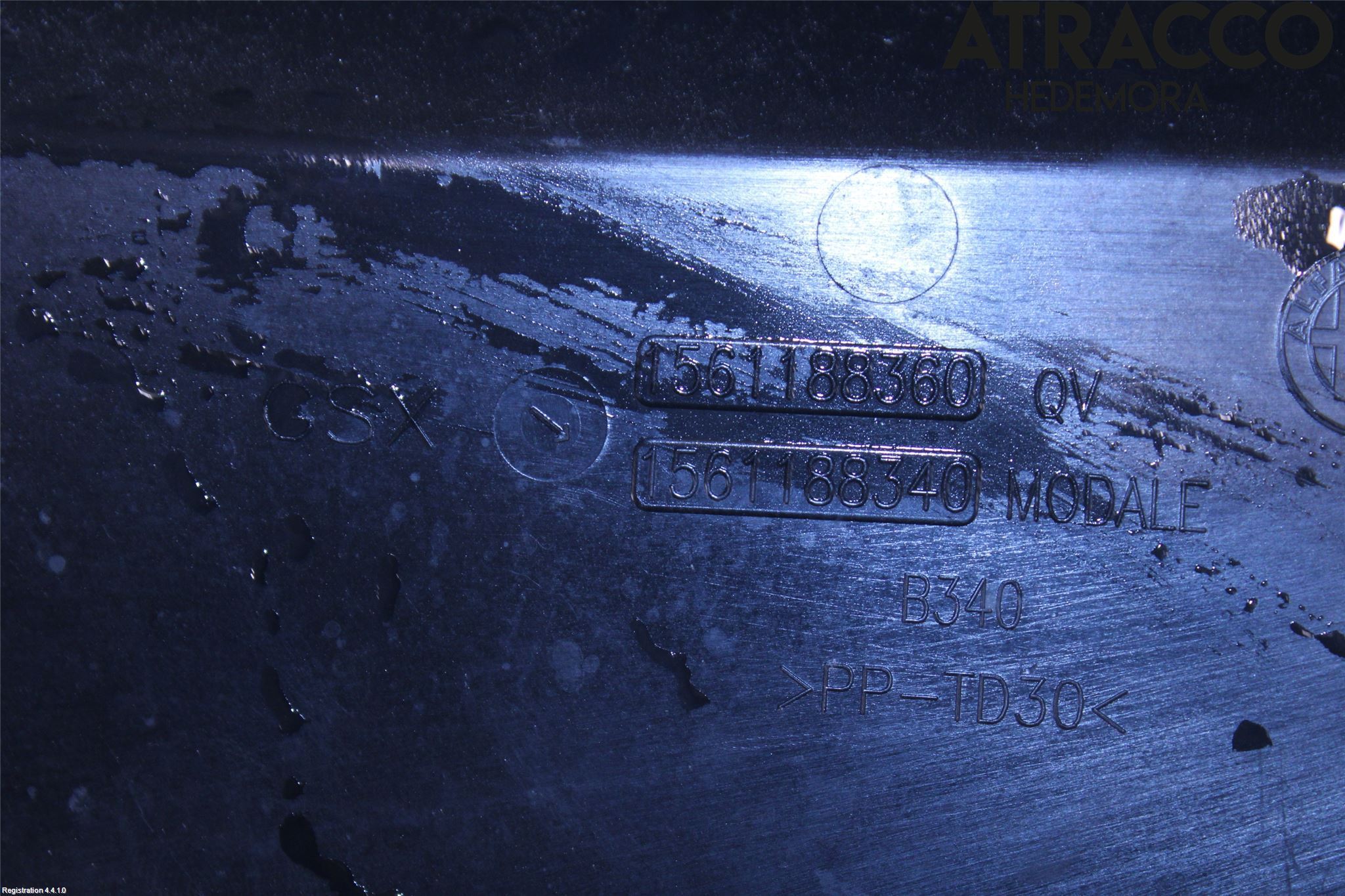 Alfa GIULIA Torpedplåt-Torpedplast