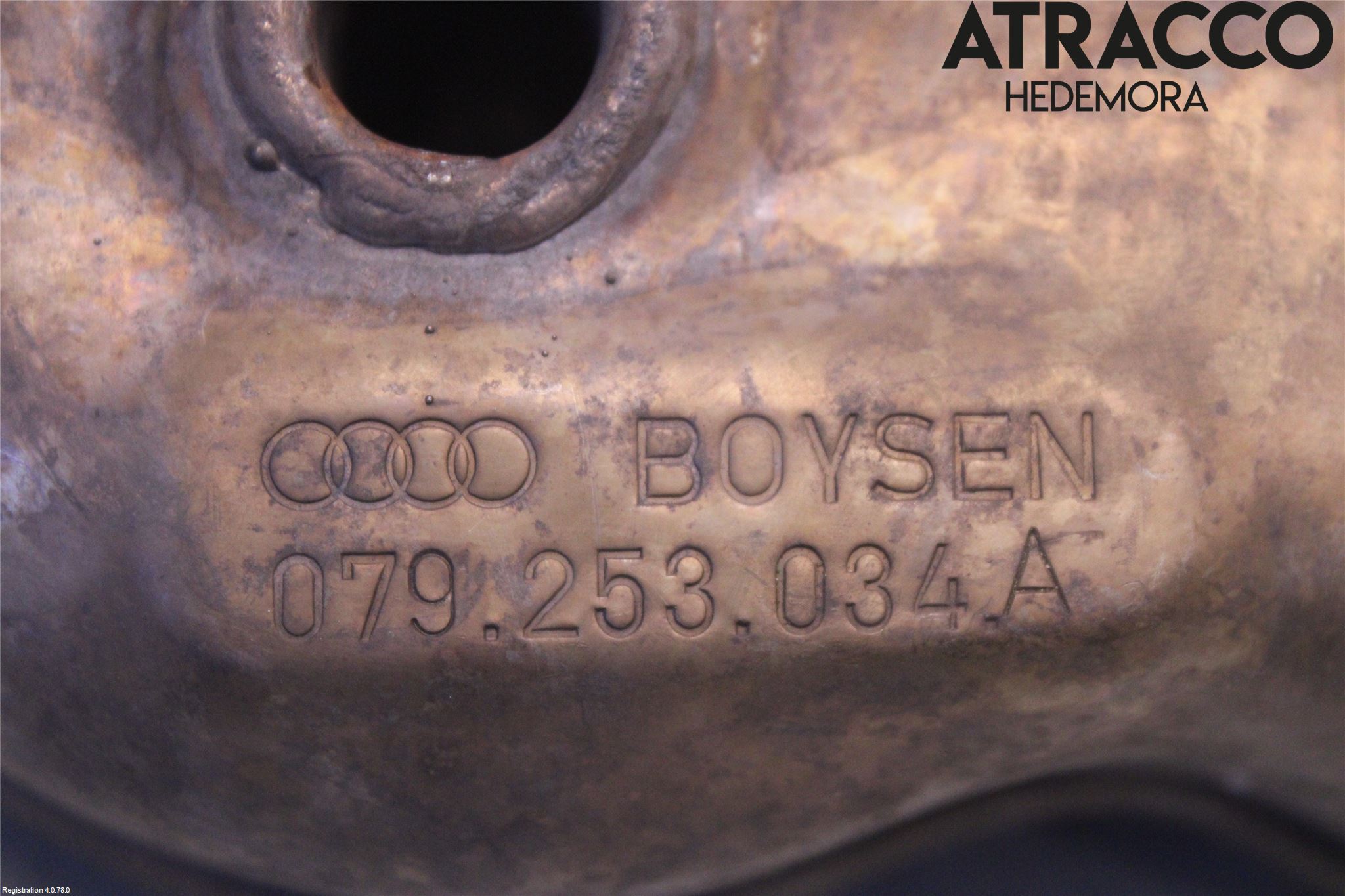 Audi A4/S4 01-05 Grenrör Avgas