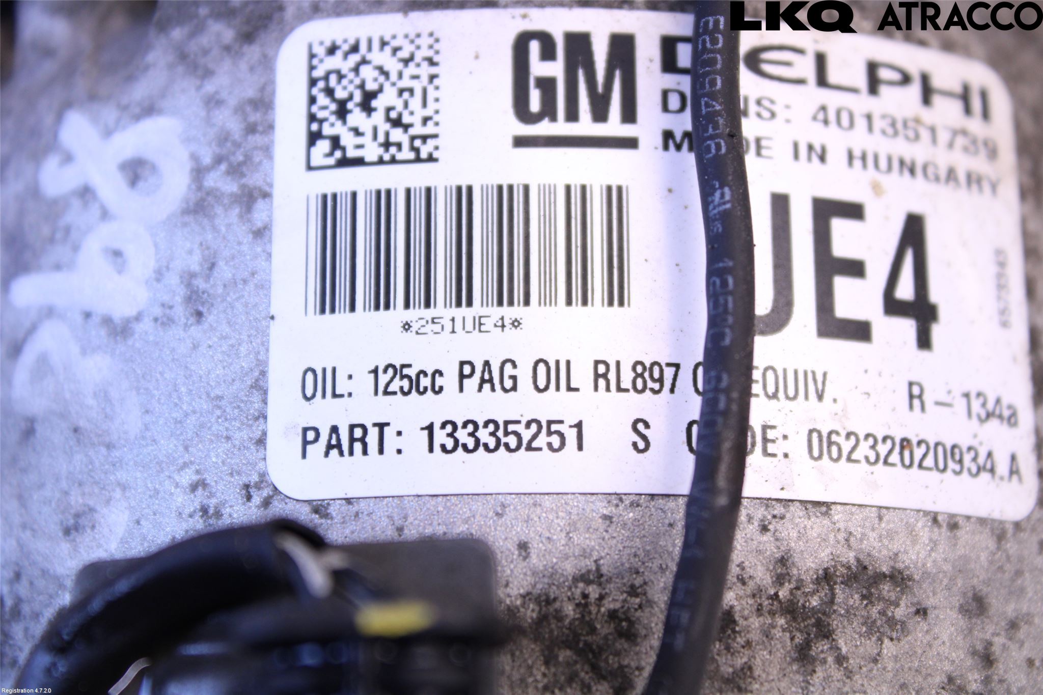 Opel ASTRA J 10-15 Ac Kompressor