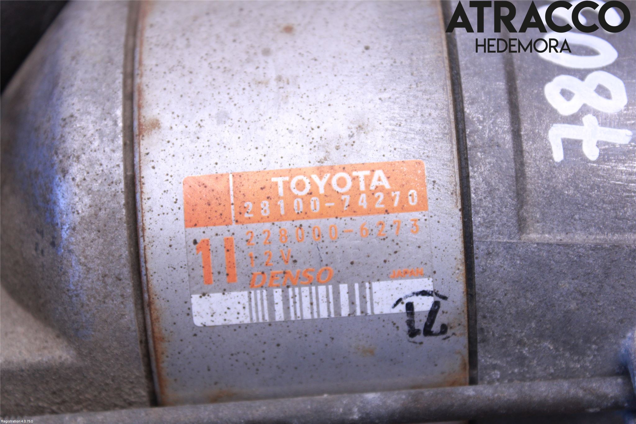 Toyota RAV 4 00-06 Startmotor