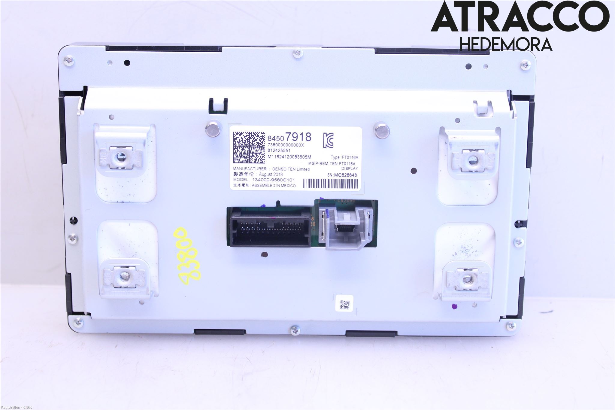 Chevrolet CAMARO Multifunktionsdisplay