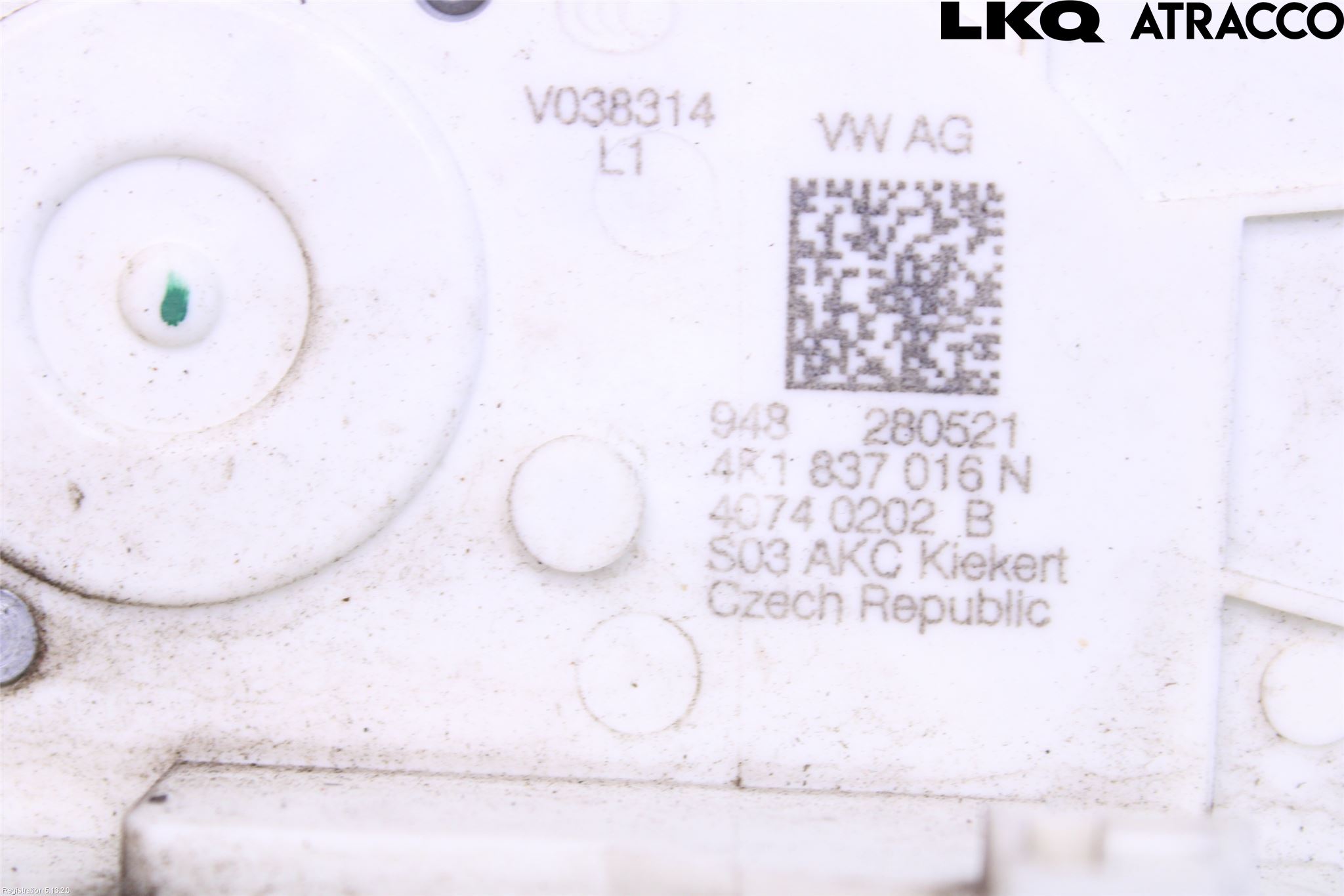 Volkswagen VW ID.4 21- Låskista-Dörrlås