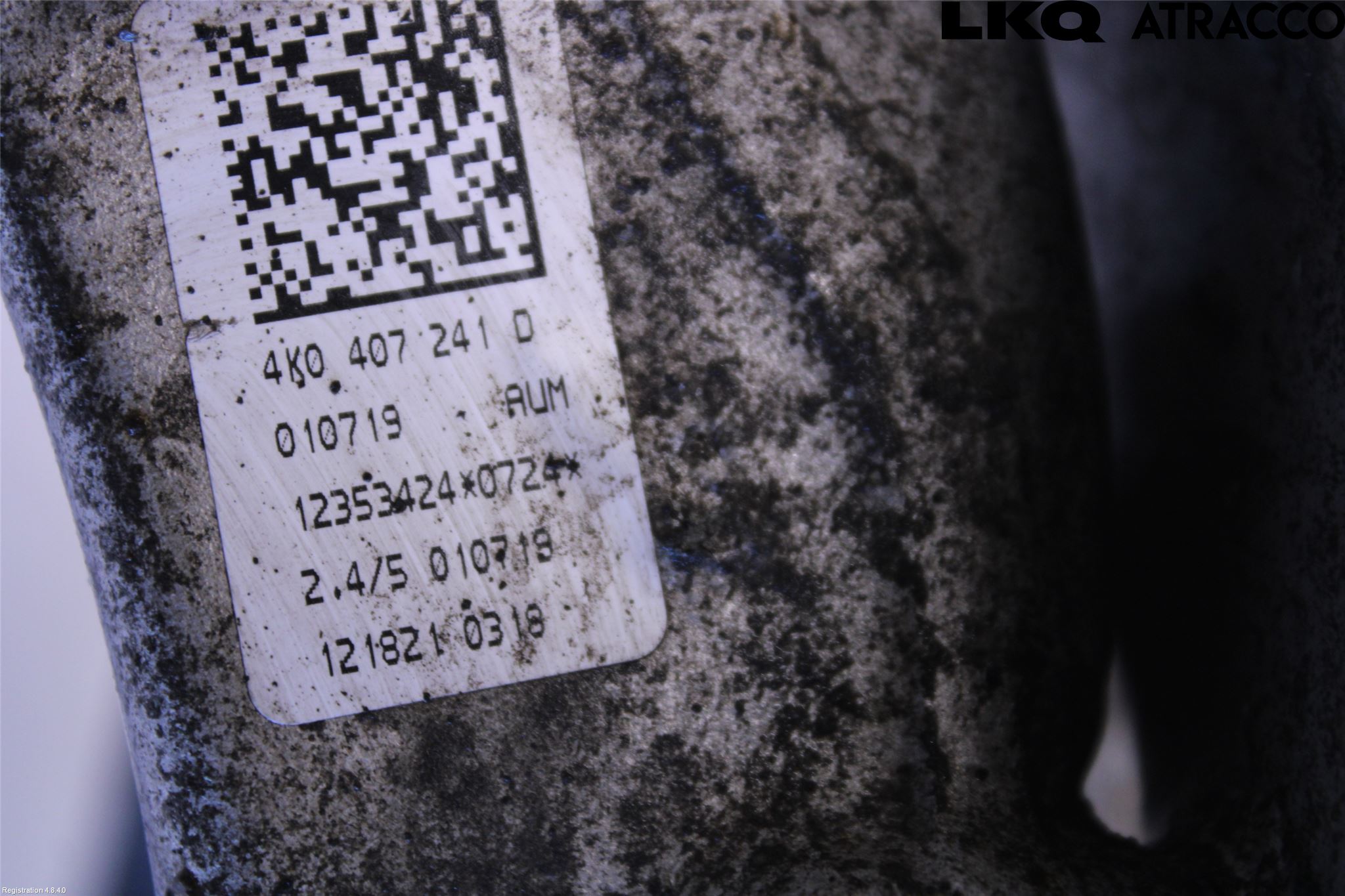 Audi A6 F2/C8 19- Styrspindel Lagerhus Vä