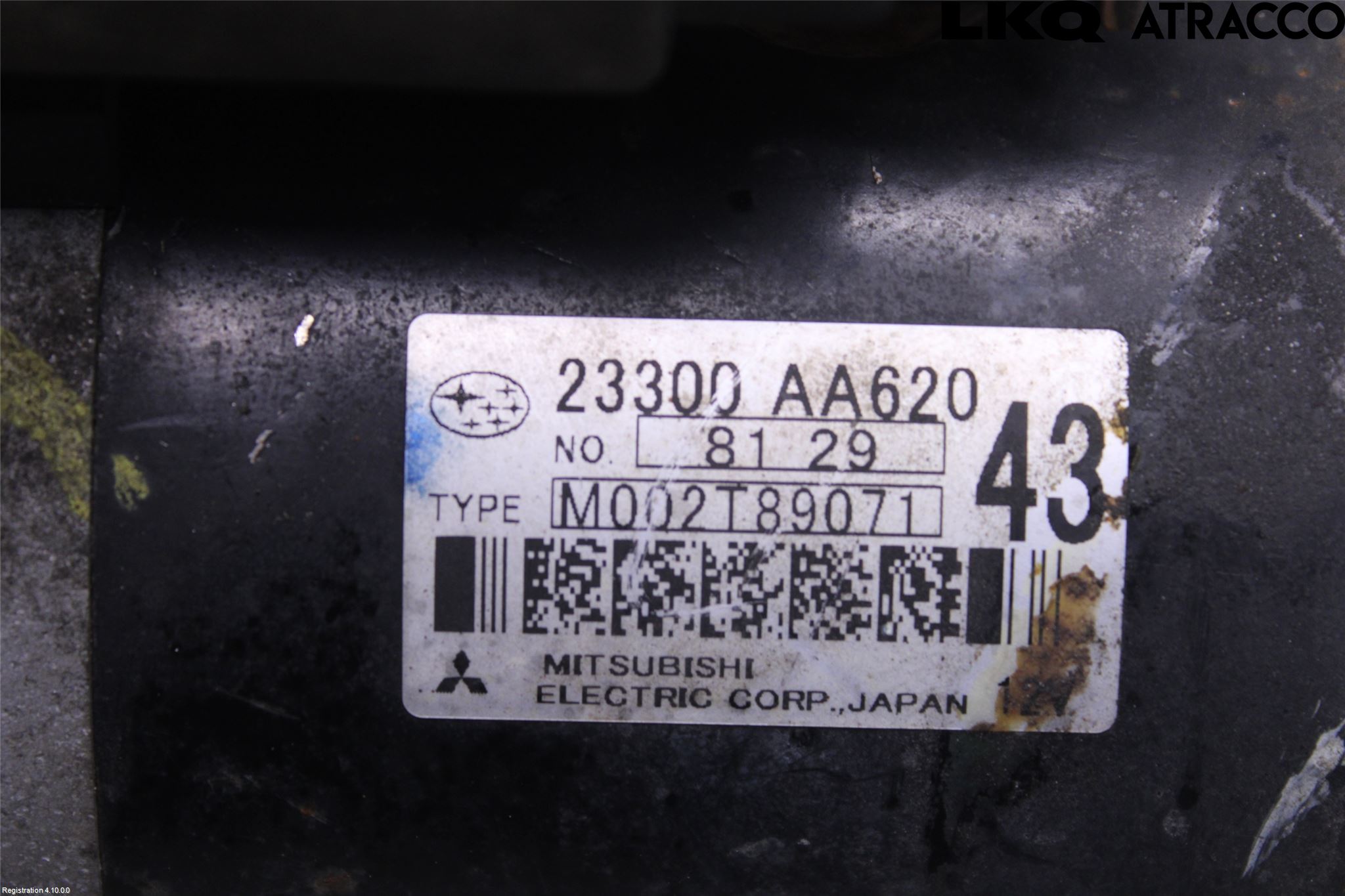 Subaru OUTBACK   07-09 Startmotor Diesel
