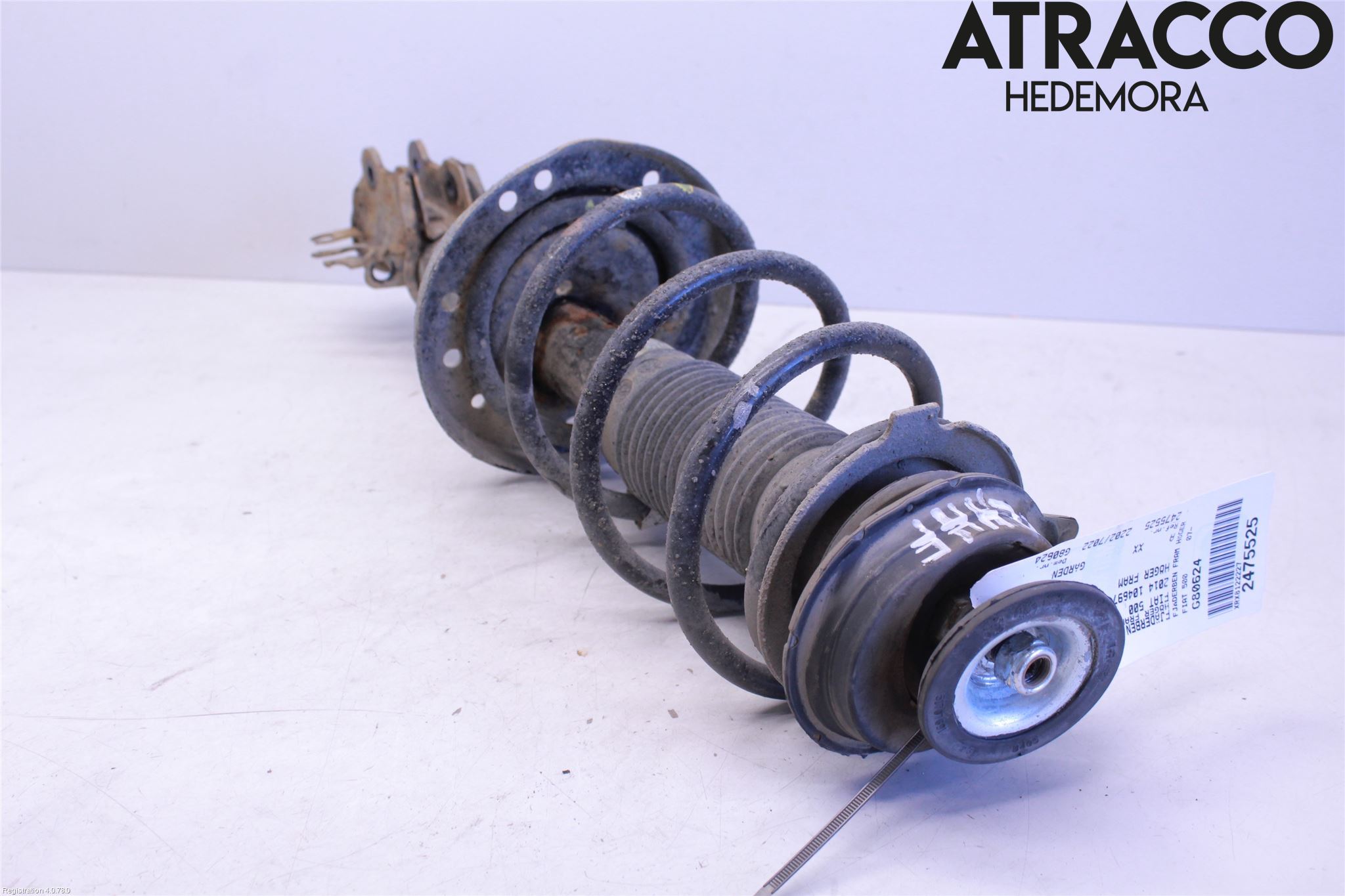 Fiat 500 07- Fjäderben Fram Höger