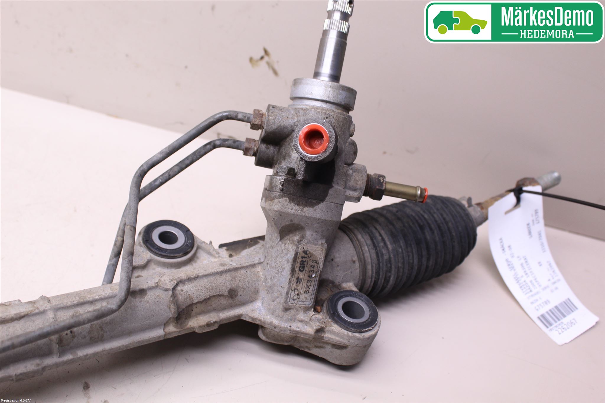 Mazda 6 02-08 Styrväxel Servo -Snäcka