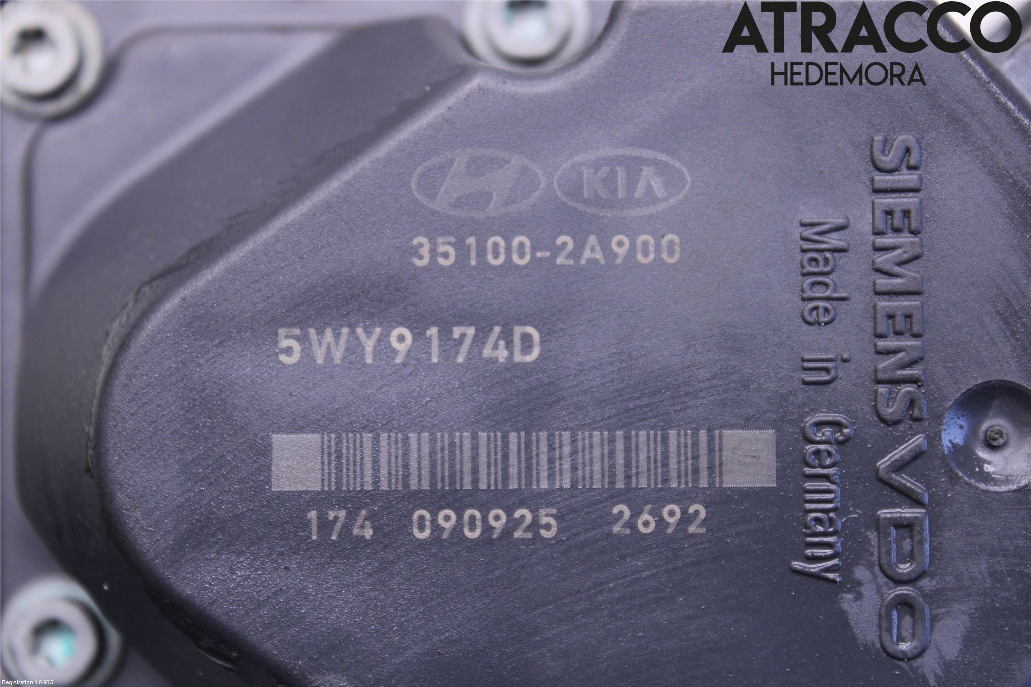 Hyundai i30 FD 07-12 Injspjällhus