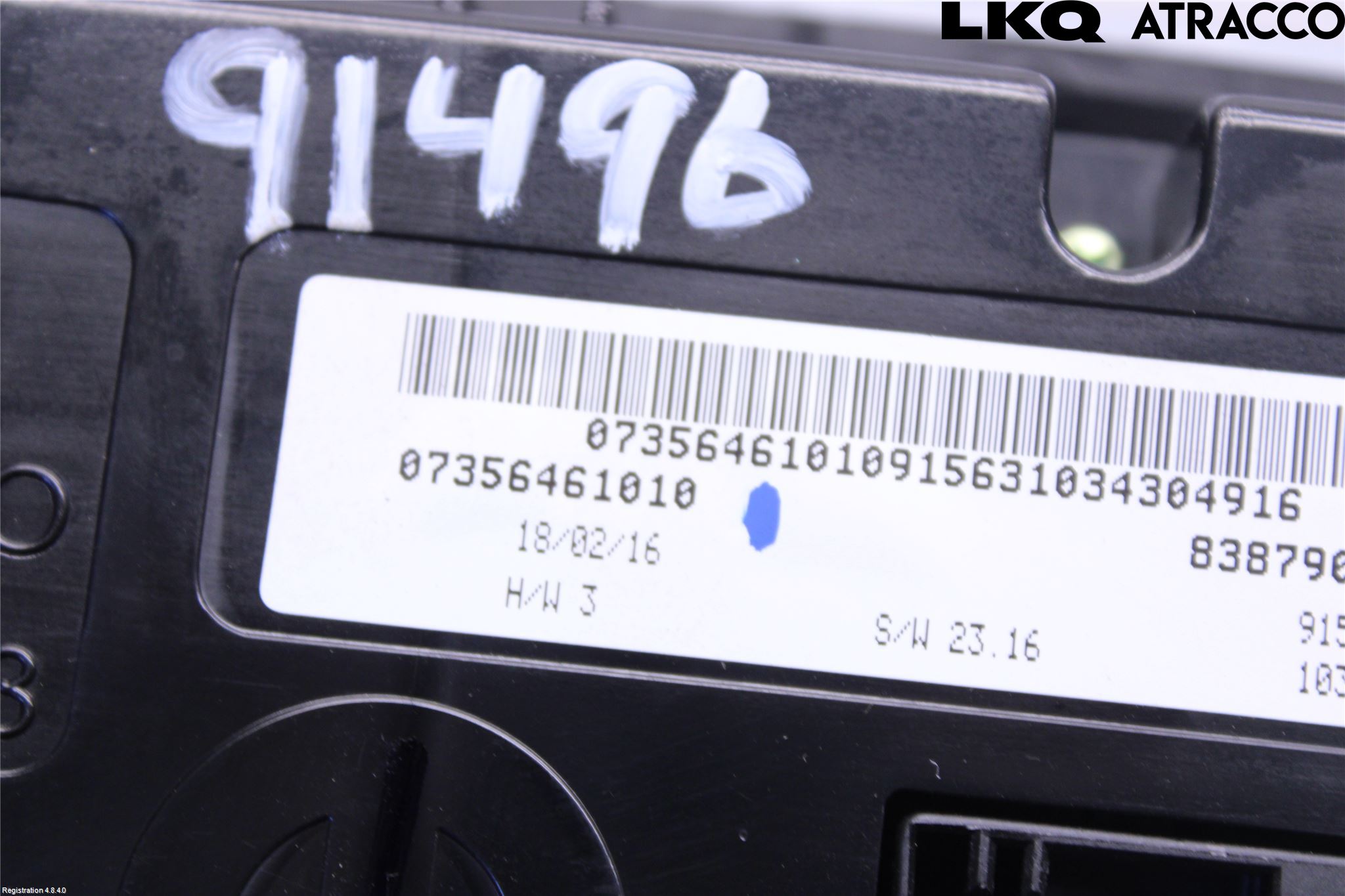 Fiat 500X 15- Ac Styrenhet Ac Manöveren