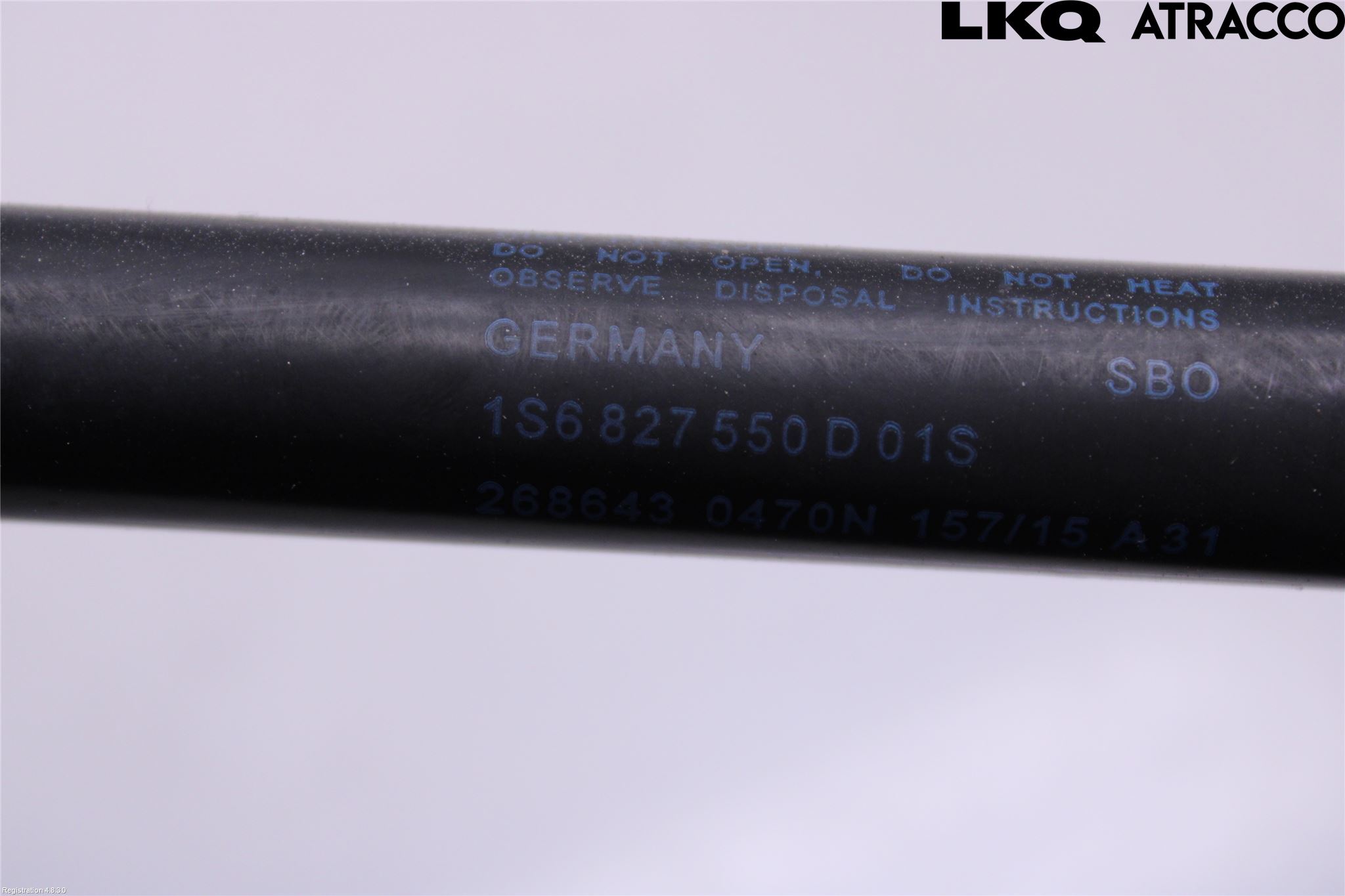 Volkswagen VW UP! / E-UP! Gasfjäder Baklucka