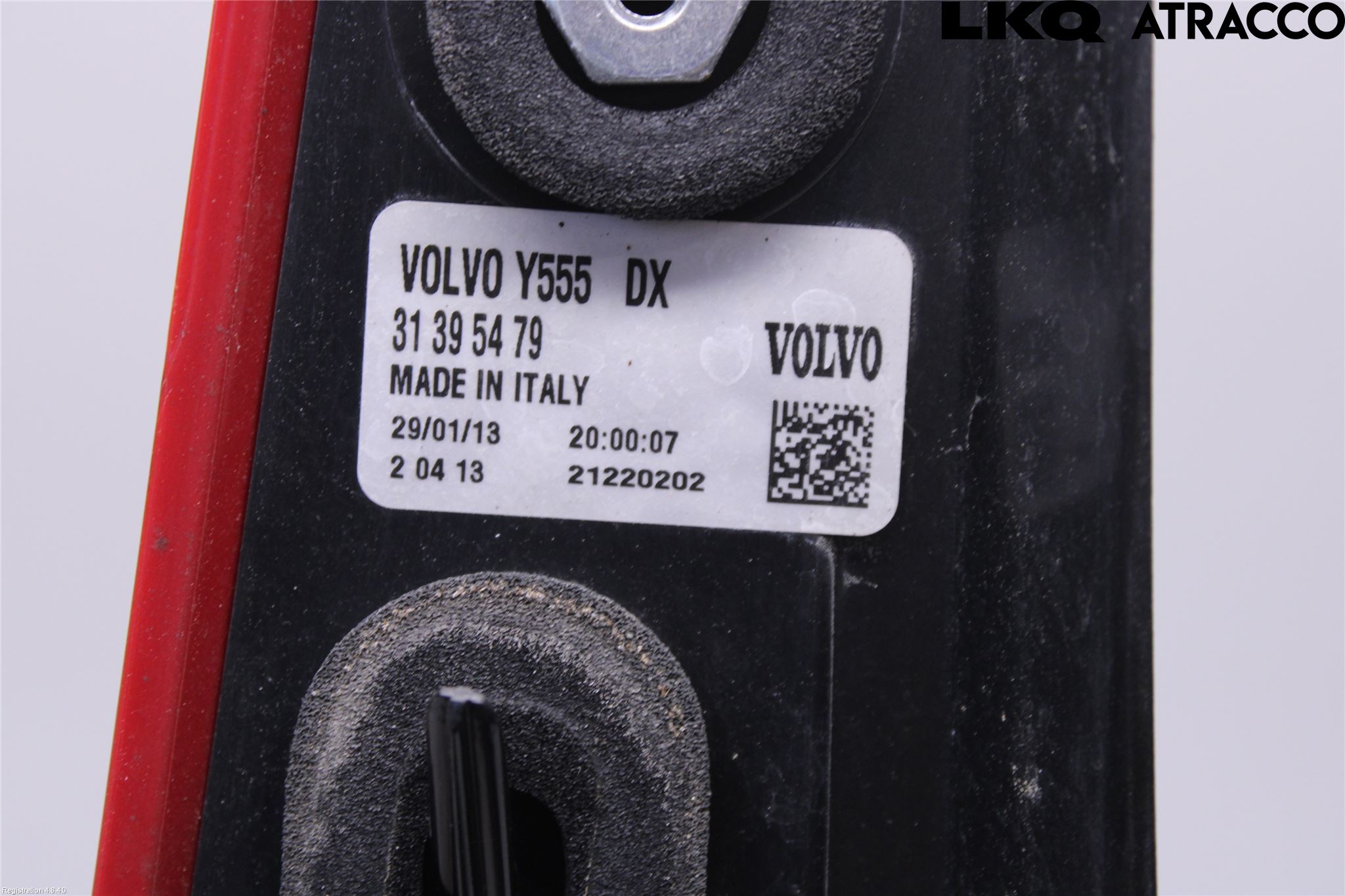 Volvo V40 12-19 Bakljus Höger