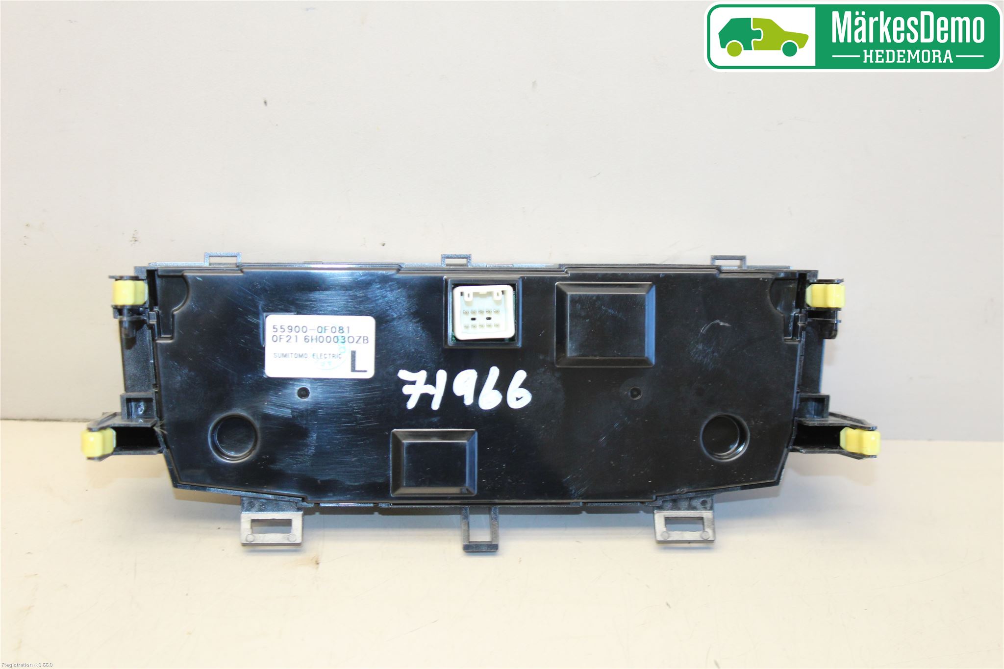 Toyota VERSO 09-18 Ac Styrenhet Ac Manöveren