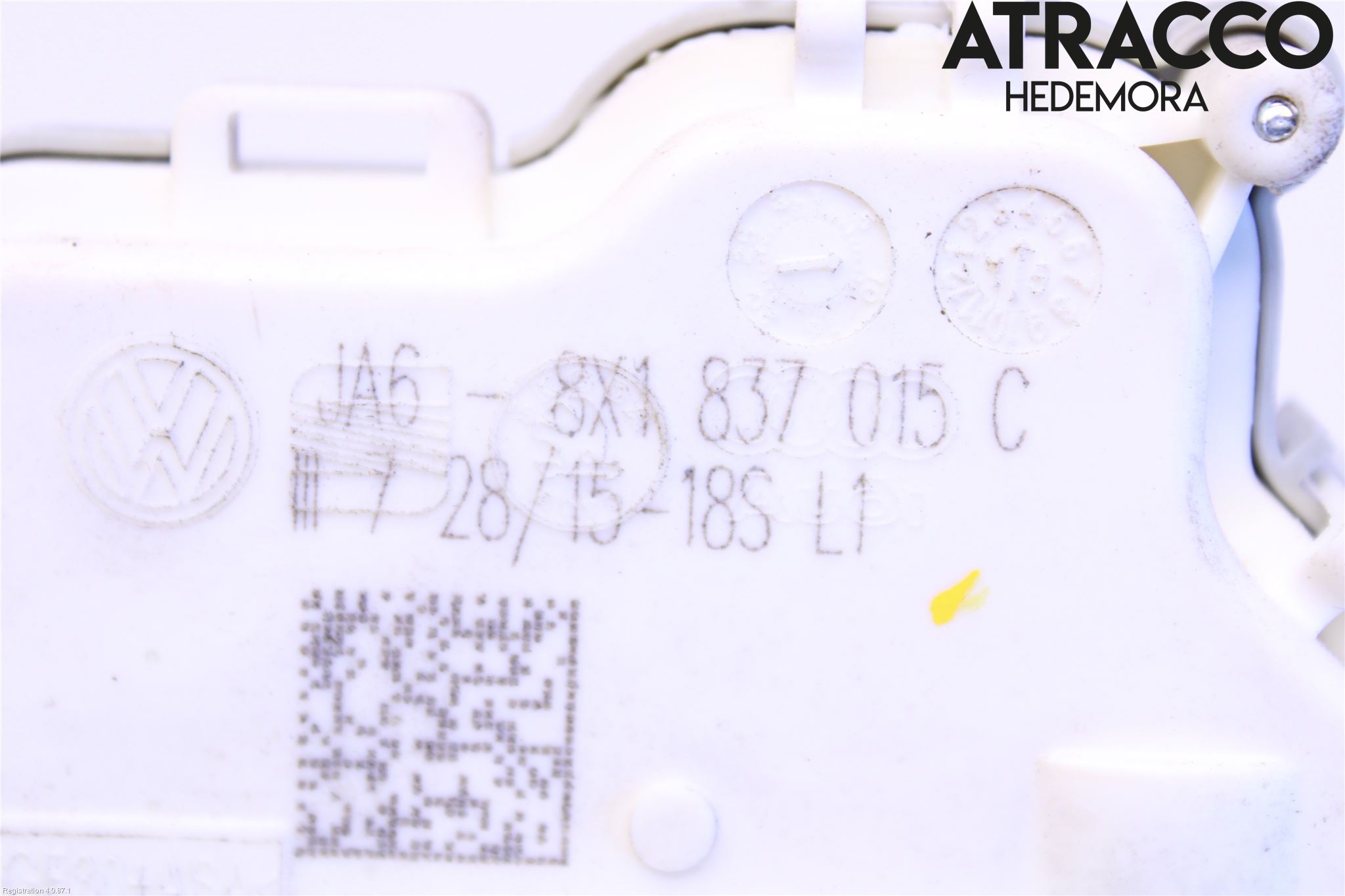 Audi A3/S3 8V 13-20 Låskista-Dörrlås