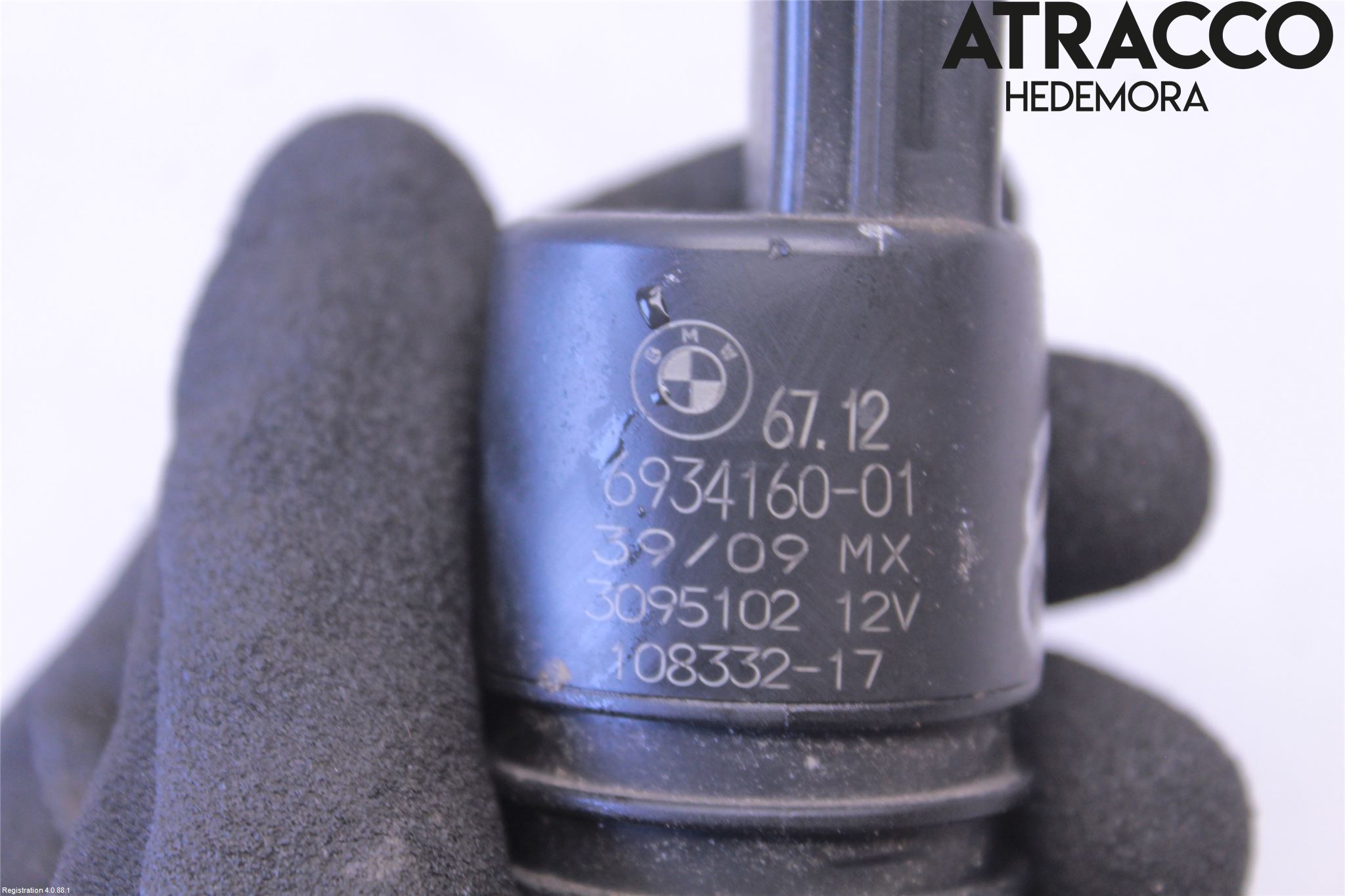 BMW X5 E70 07-13 Spolarpump Vindruta