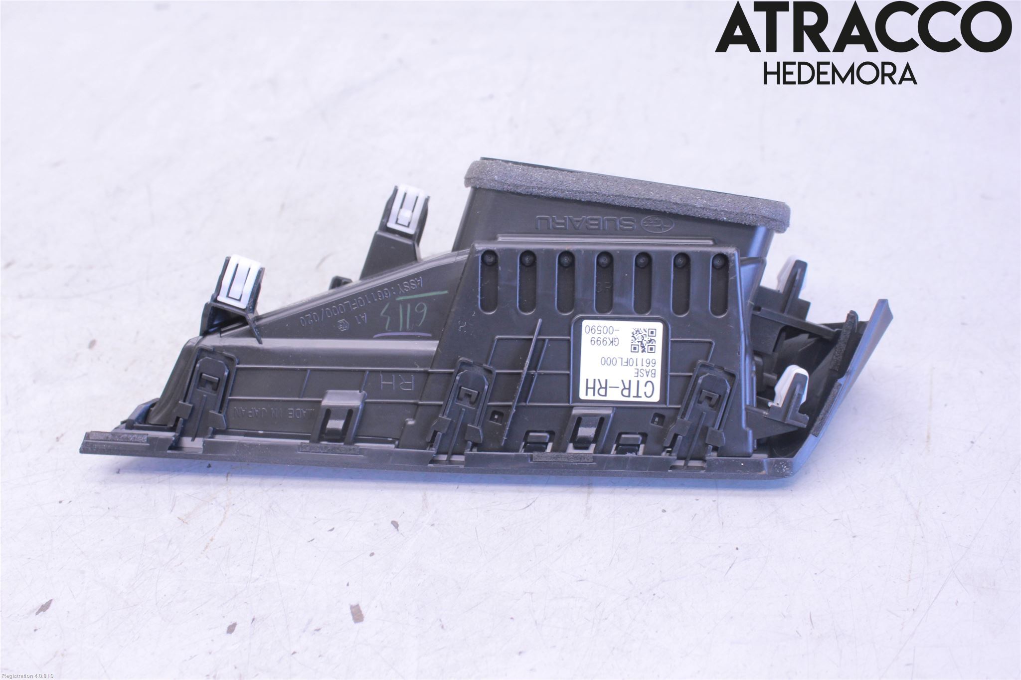 Subaru IMPREZA V 18- Defrosterkanal-Munstycke