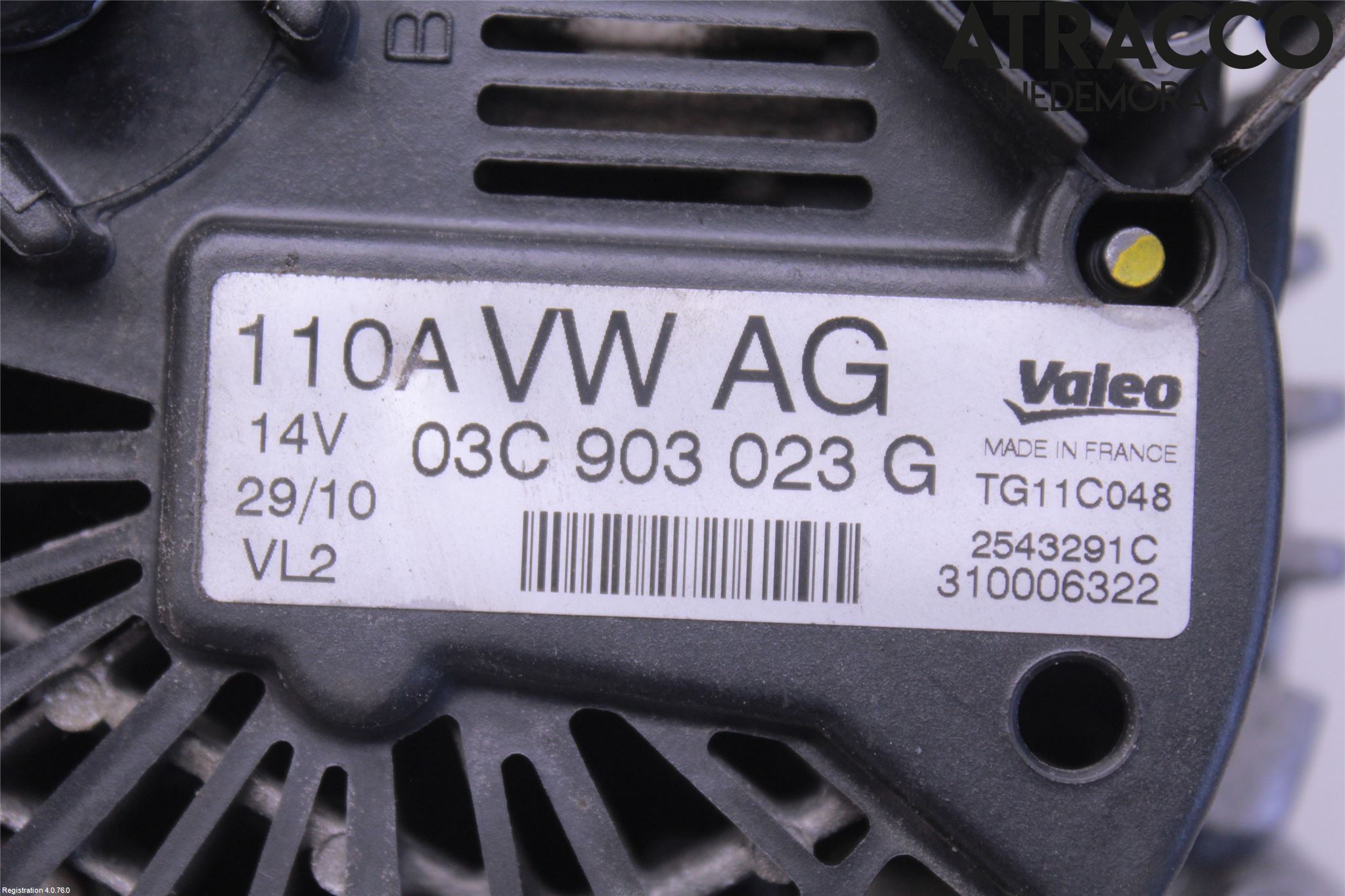 Skoda FABIA 07-14 Generator