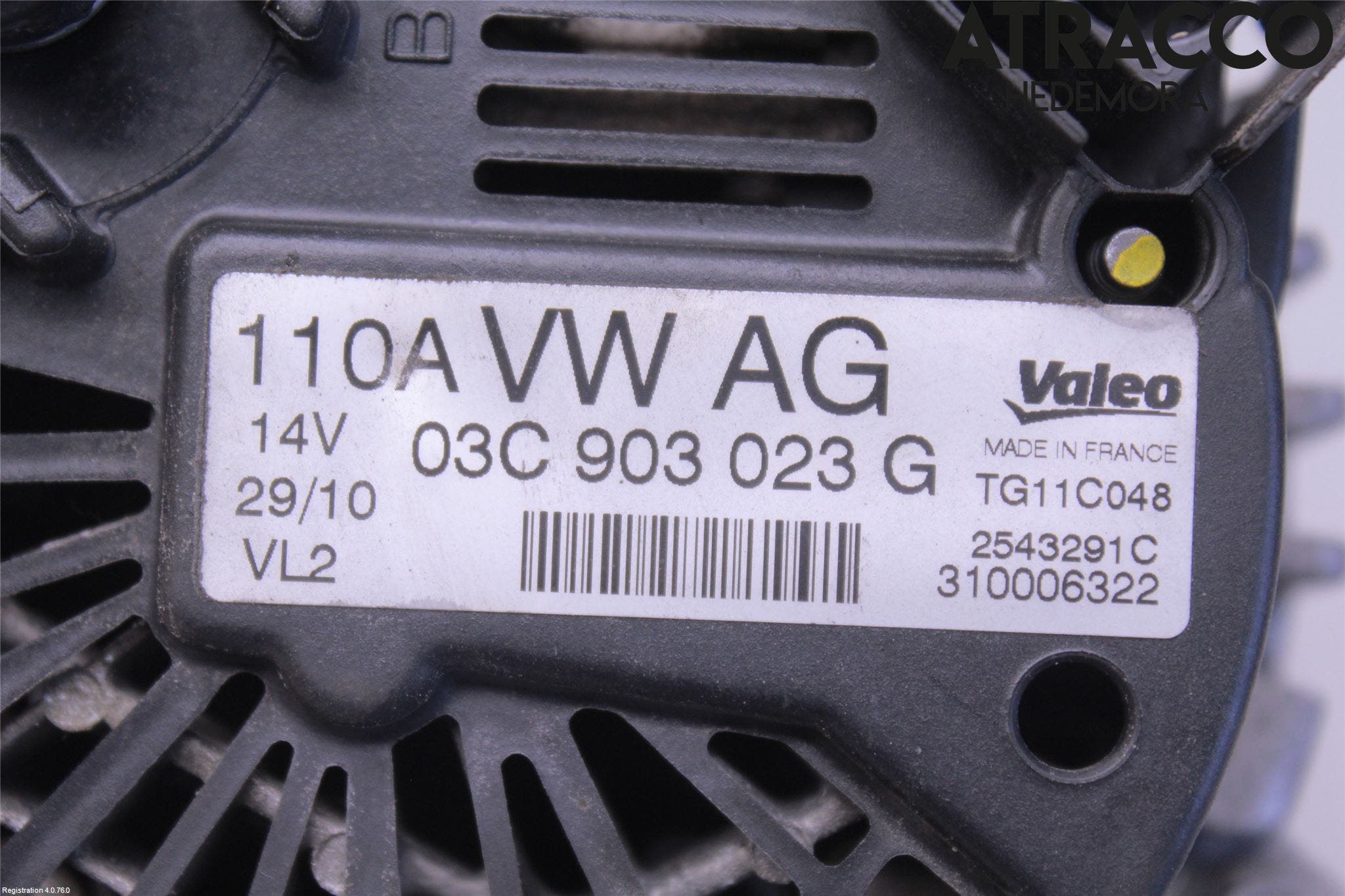 Skoda FABIA 07-14 Generator