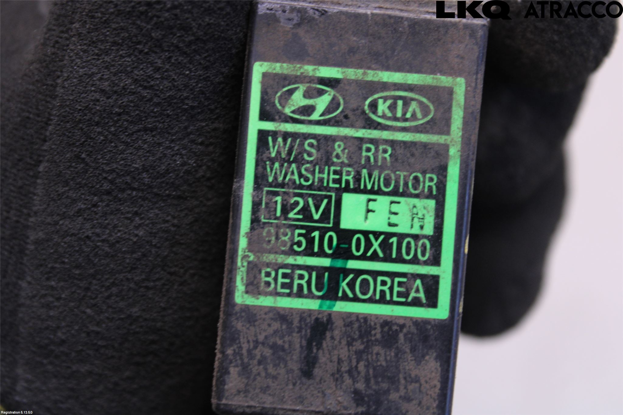 Hyundai i10 PA 08-13 Spolarpump Vindruta