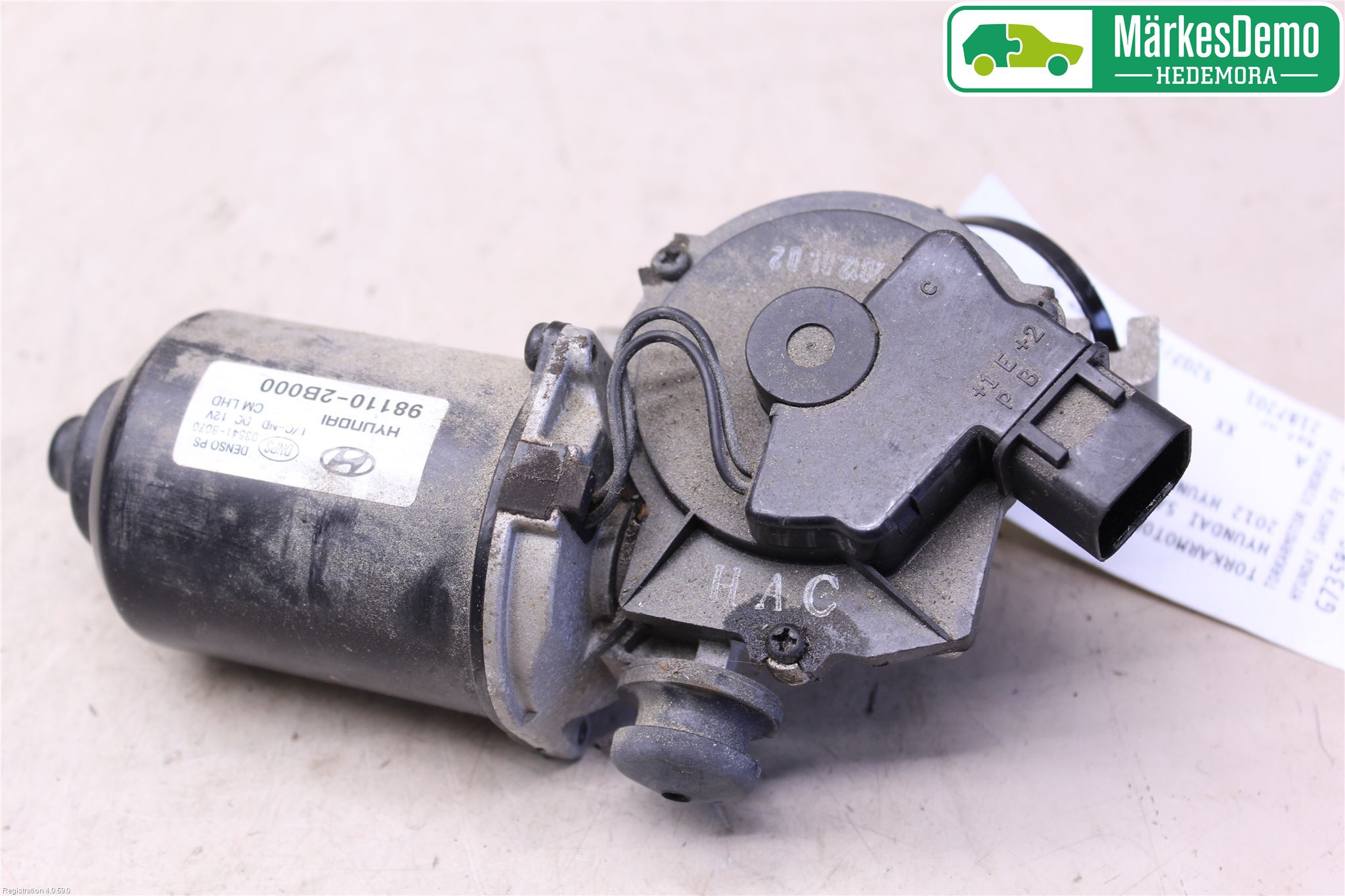 Hyundai SANTA FE  06-12 Torkarmotor Vindruta