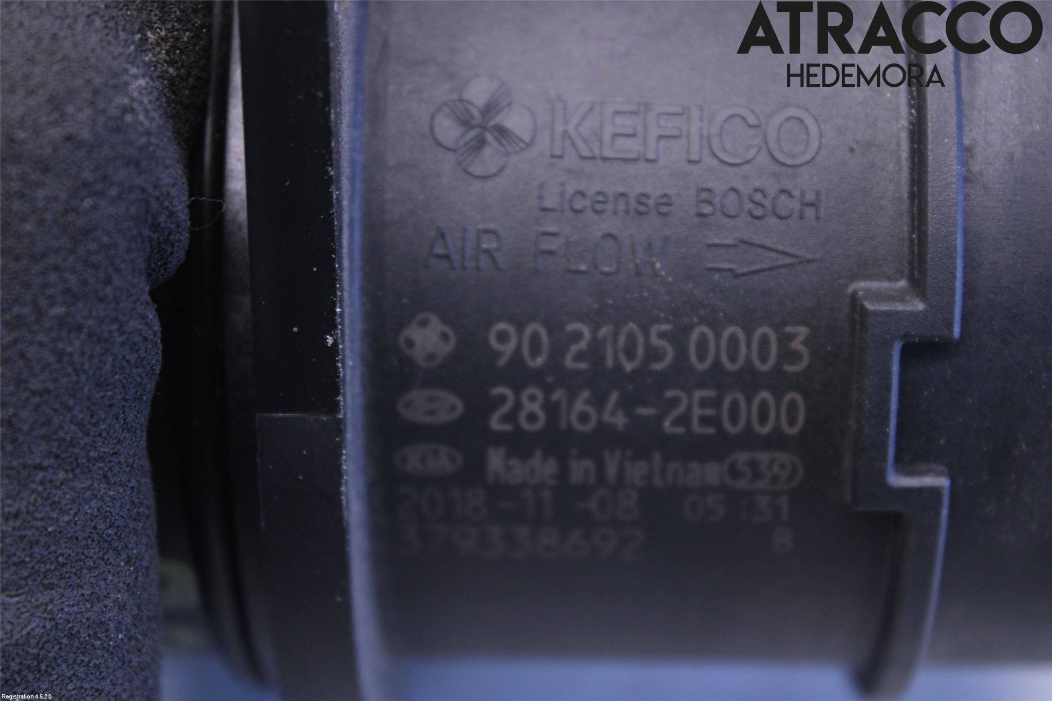 Kia OPTIMA 16-20 Injluftmassamätare