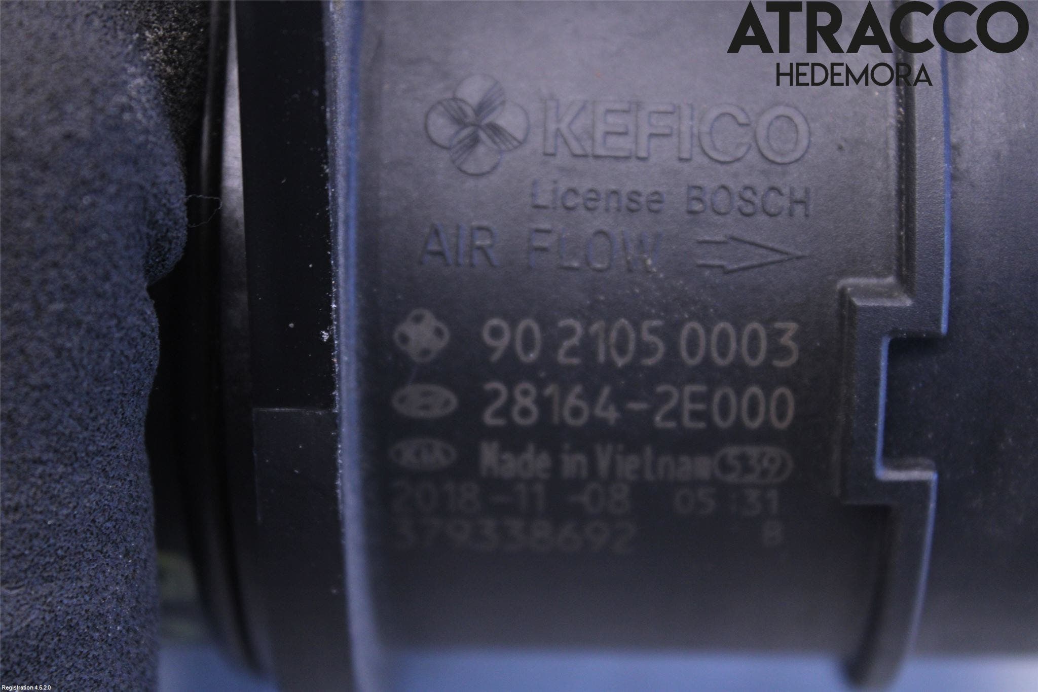 Kia OPTIMA 16-20 Injluftmassamätare