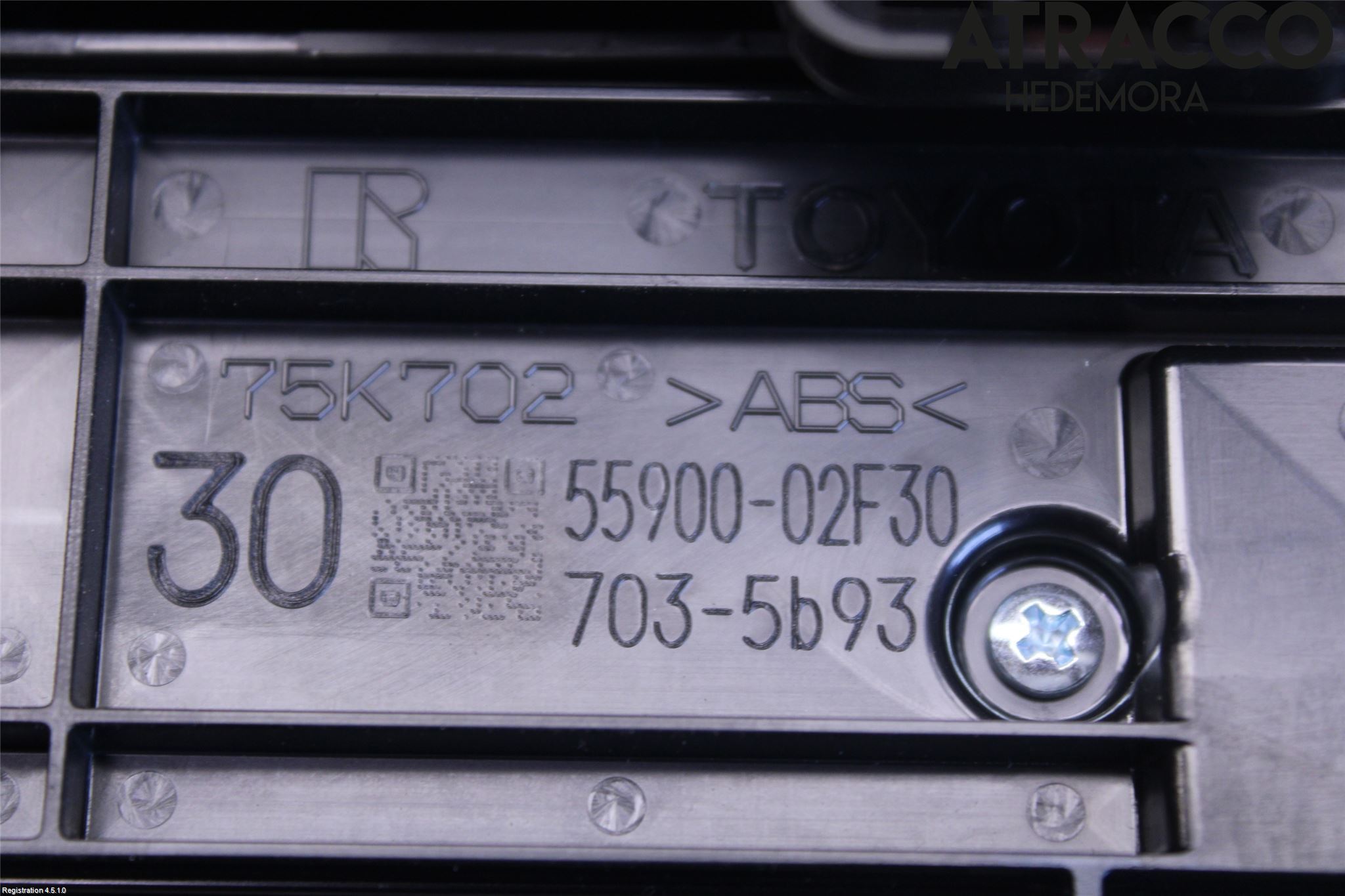 Toyota COROLLA 19- Ac Styrenhet Ac Manöveren