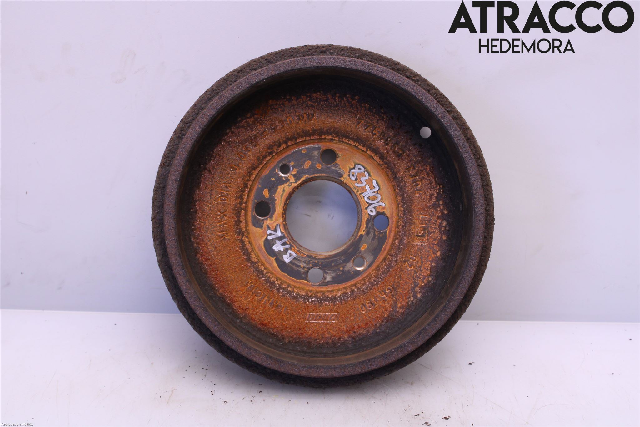 Fiat FIORINO Bromstrumma Bak