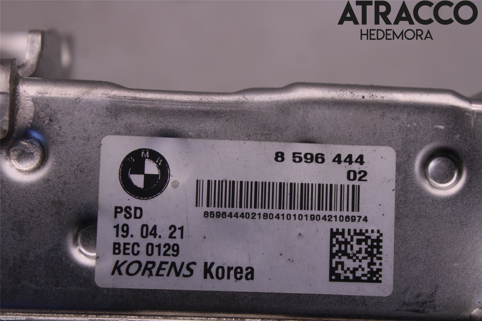 BMW 5 F10/F11/F18 09-17 Avgaskylare