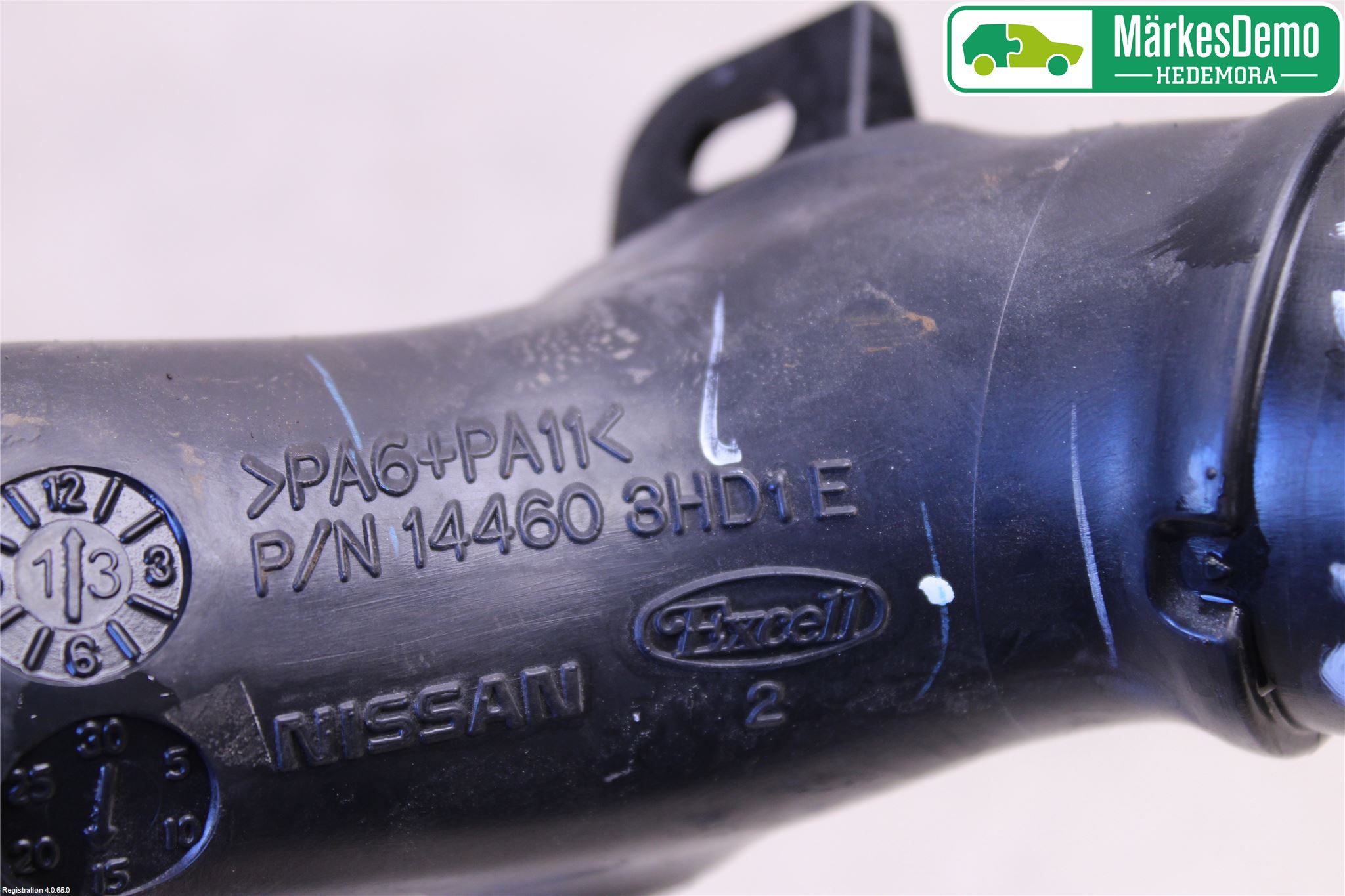 Nissan NOTE E12 14-20 Laddluft-Intercoolerrör