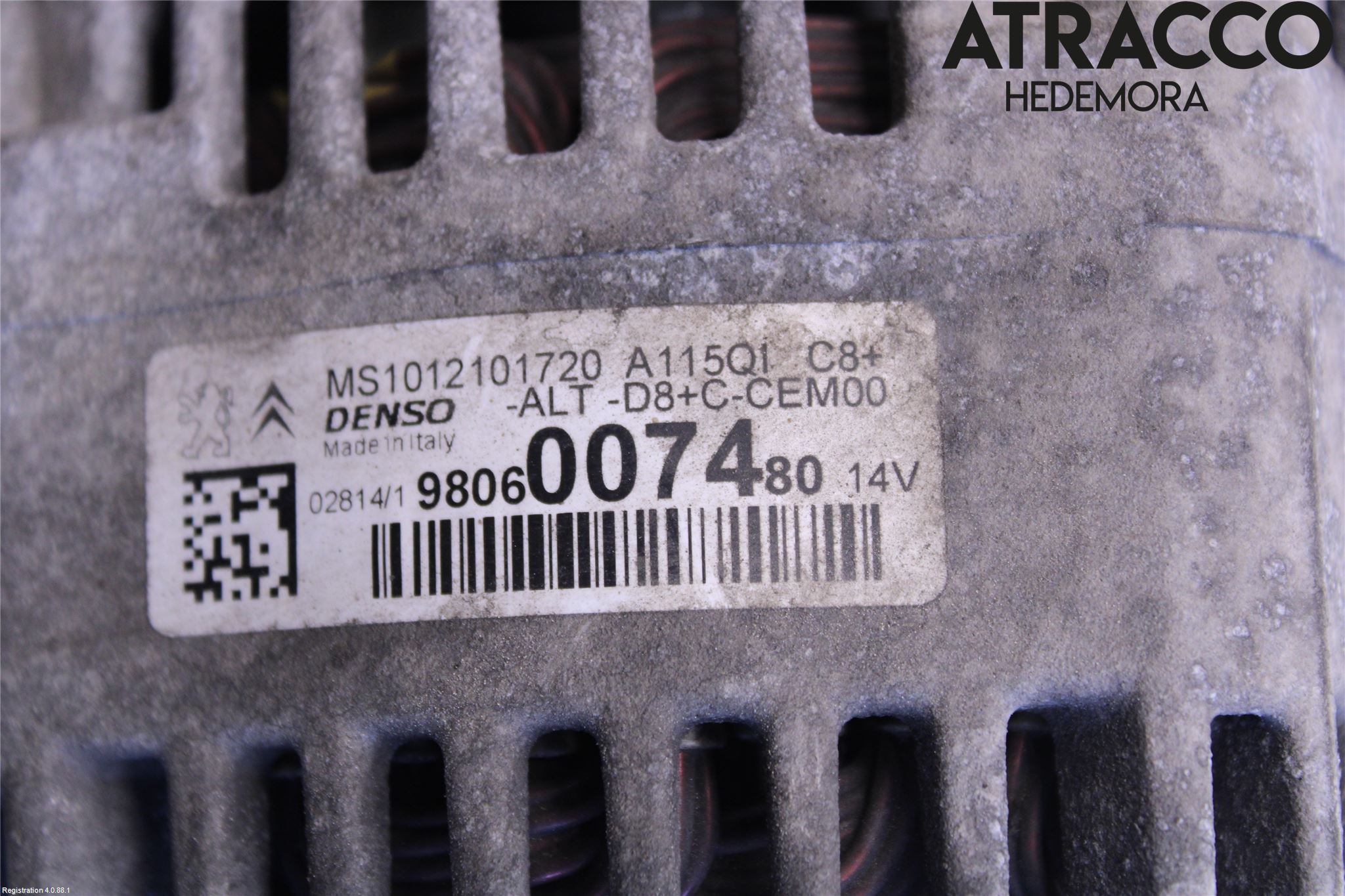 Peugeot 208 12-15 Generator