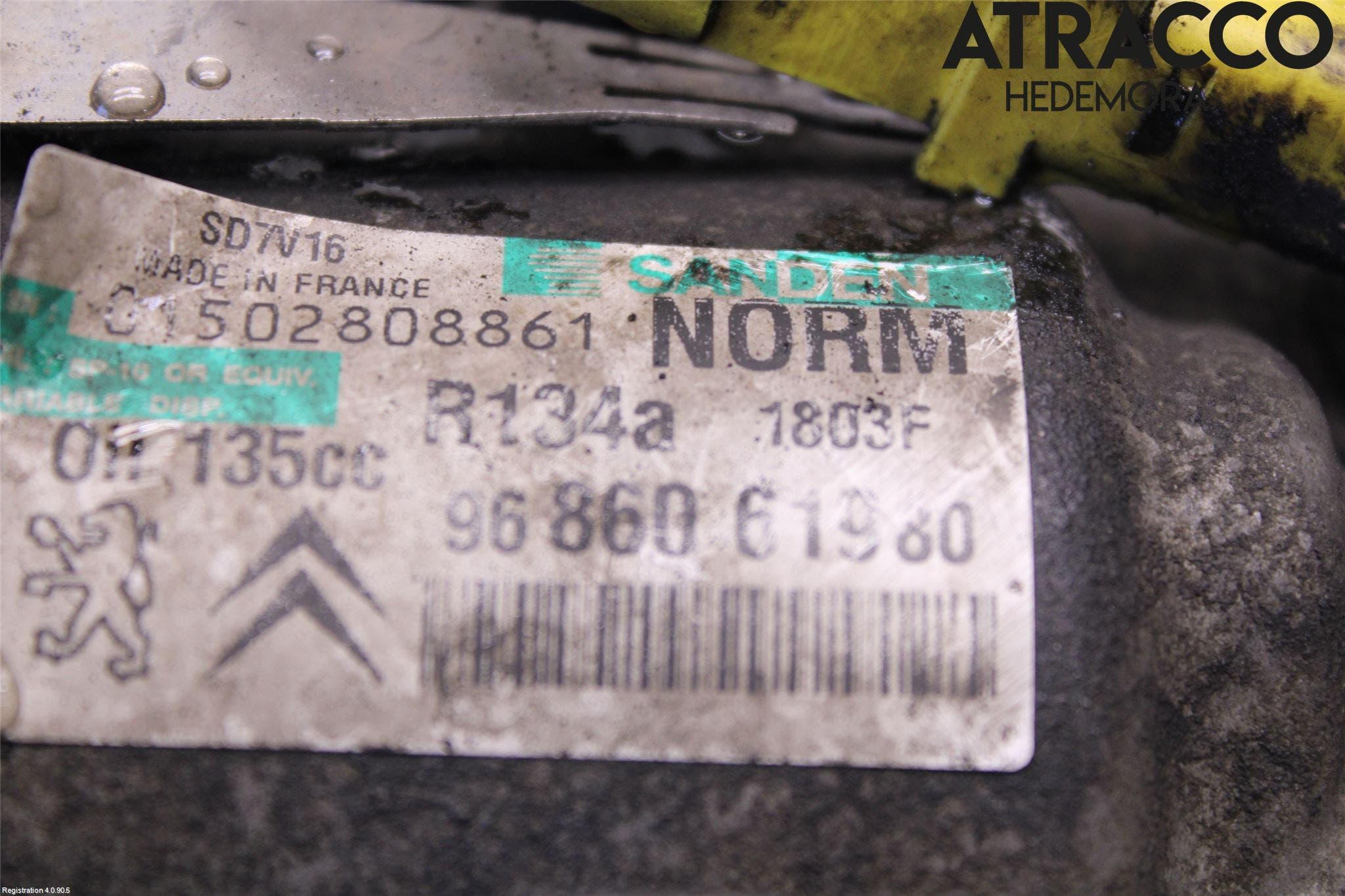 Citroen JUMPY 07-16 Ac Kompressor