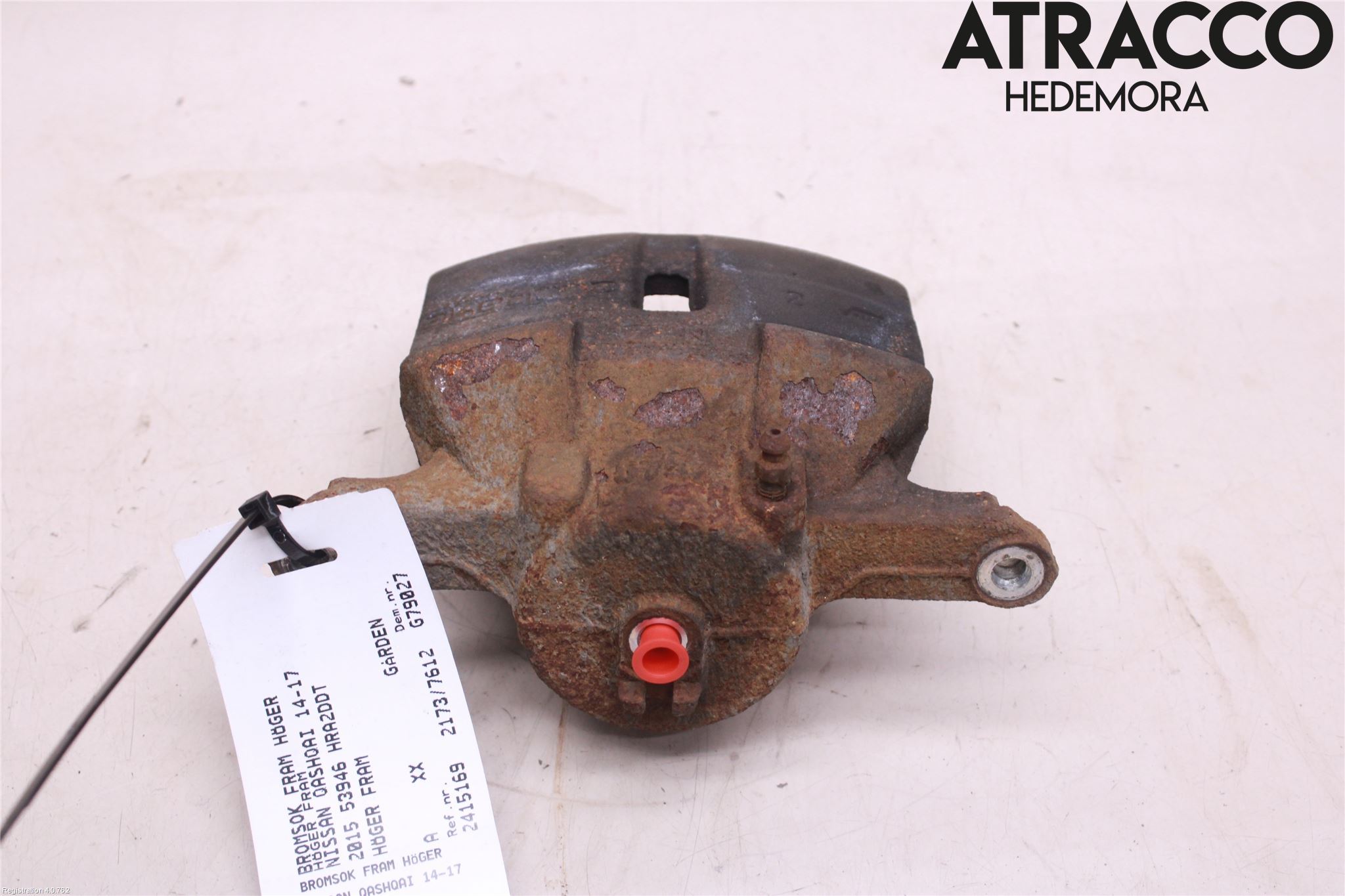Nissan QASHQAI 14-17 Bromsok Fram Höger